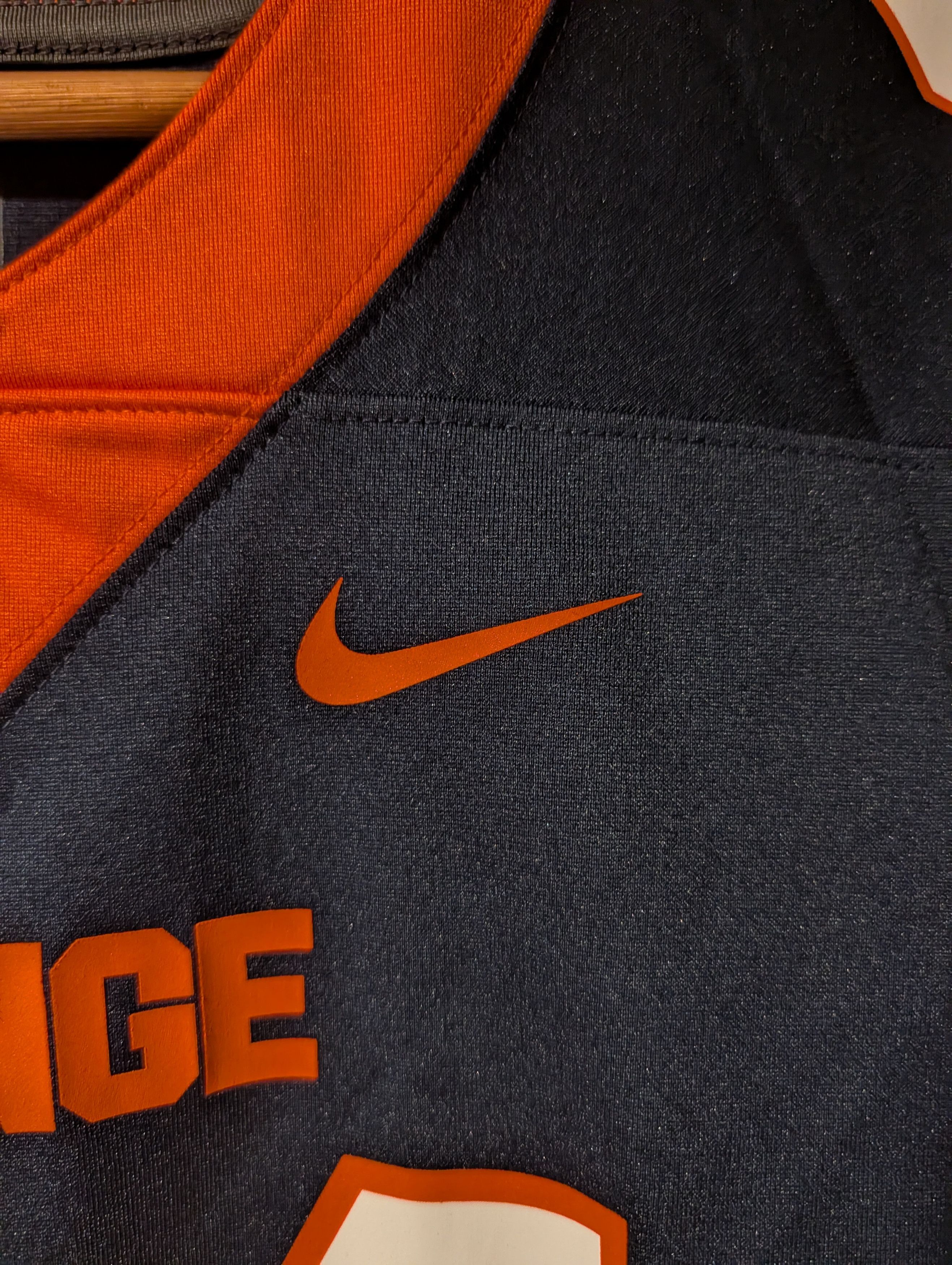 NCAA Nike Syracuse Orange #44 For The Glory Football Jersey KIDS Size US L / EU 52-54 / 3 - 4 Thumbnail