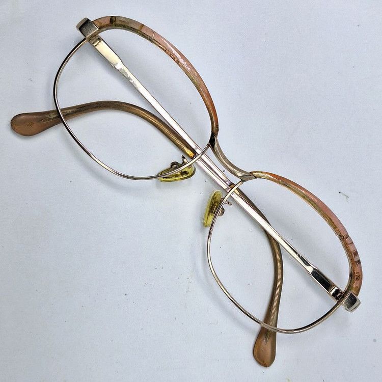 Other VINTAGE 1980s Japanese House Brand Browline Glasses 50mm Size ONE SIZE - 1 Thumbnail