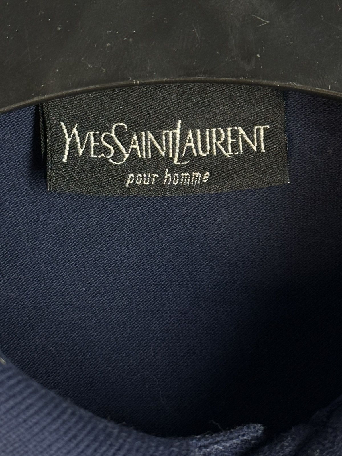 Yves Saint Laurent 🇮🇹90s YSL Sweatshirt 1/4 Button Up Vintage Crewneck collar Size US M / EU 48-50 / 2 - 4 Thumbnail