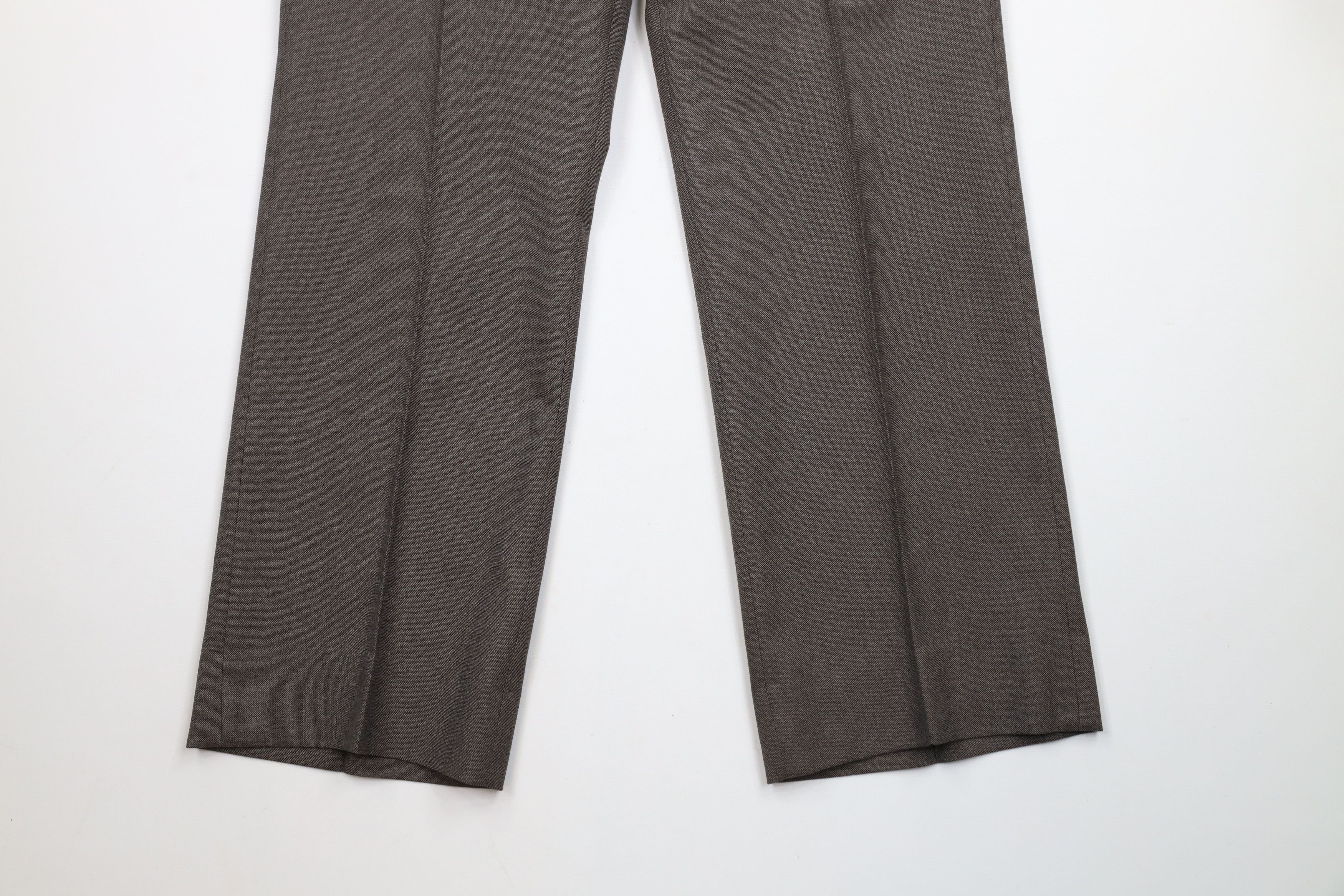 Vintage Vintage 70s 3 Piece Wool Blend Wedding Suit Bell Bottoms Size 40R - 15 Thumbnail