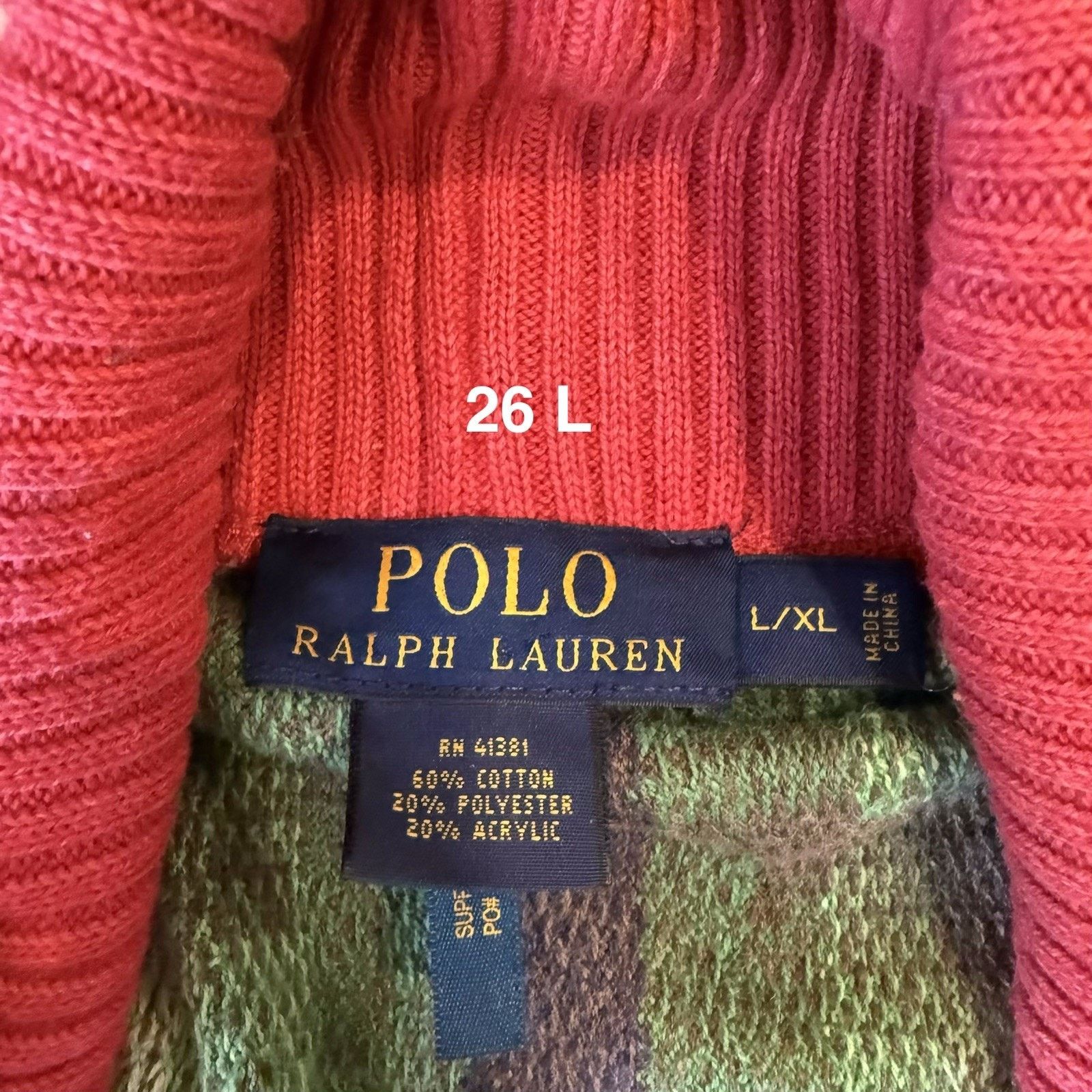 Polo Ralph Lauren Polo Ralph Lauren Aztec Draped Cardigan Women's L Multicolor Size S / US 4 / IT 40 - 7 Thumbnail