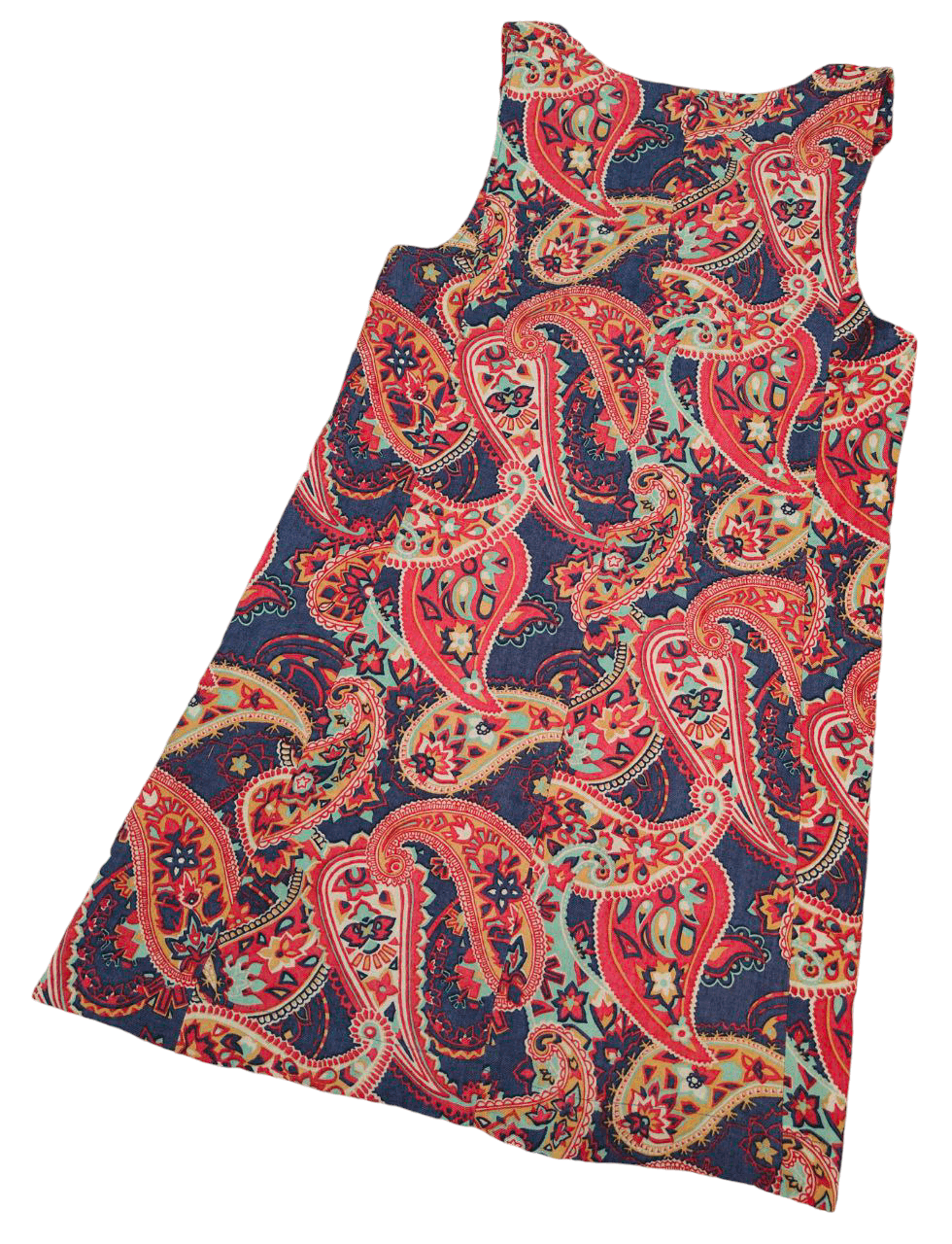 A.P.C. A.P.C Paisley Wool Midi Dress, Made in Poland Size S / US 4 / IT 40 - 2 Thumbnail