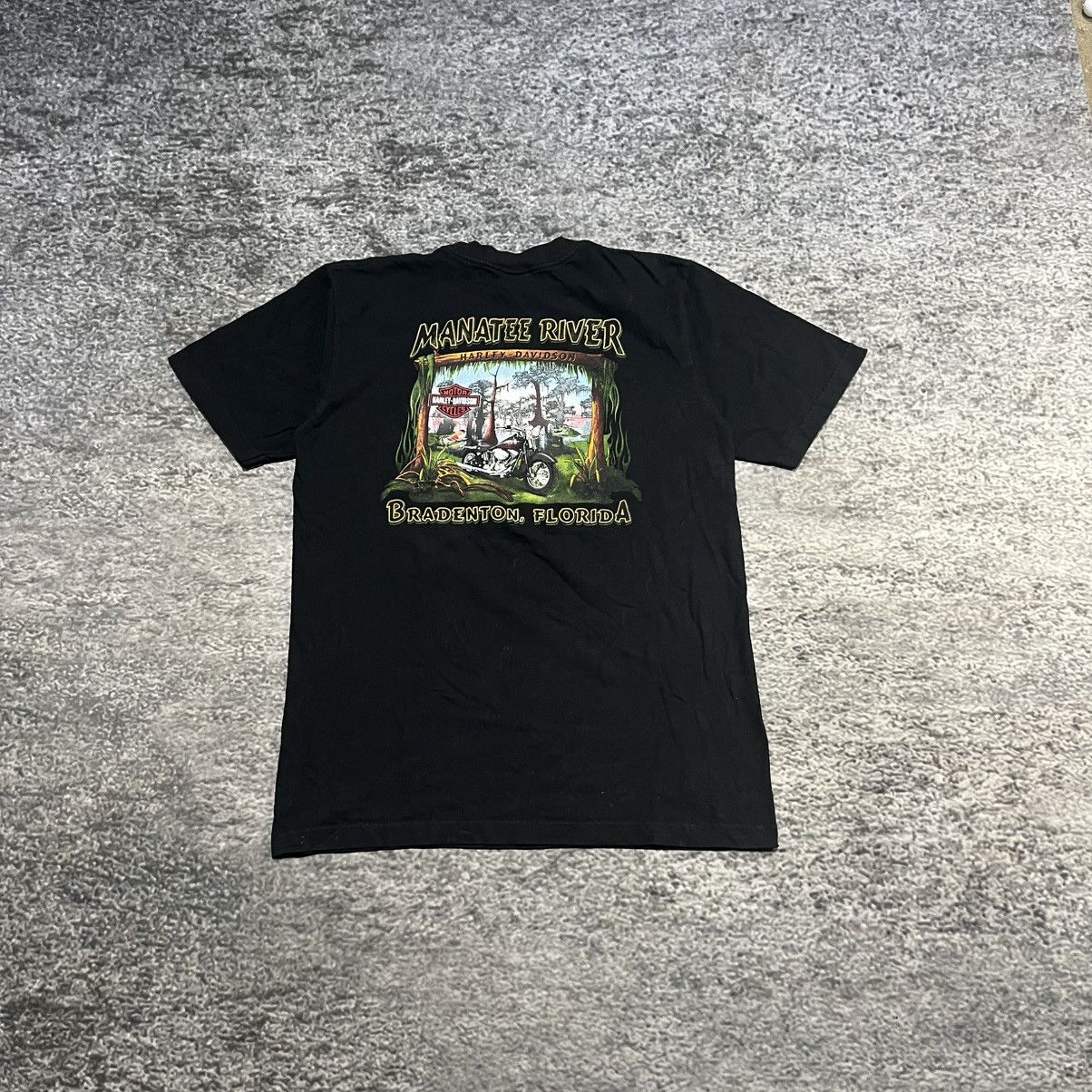 Harley Davidson Vintage 2000s Harley Davidson Biker Skater Grunge T Shirt Size US L / EU 52-54 / 3 - 5 Thumbnail