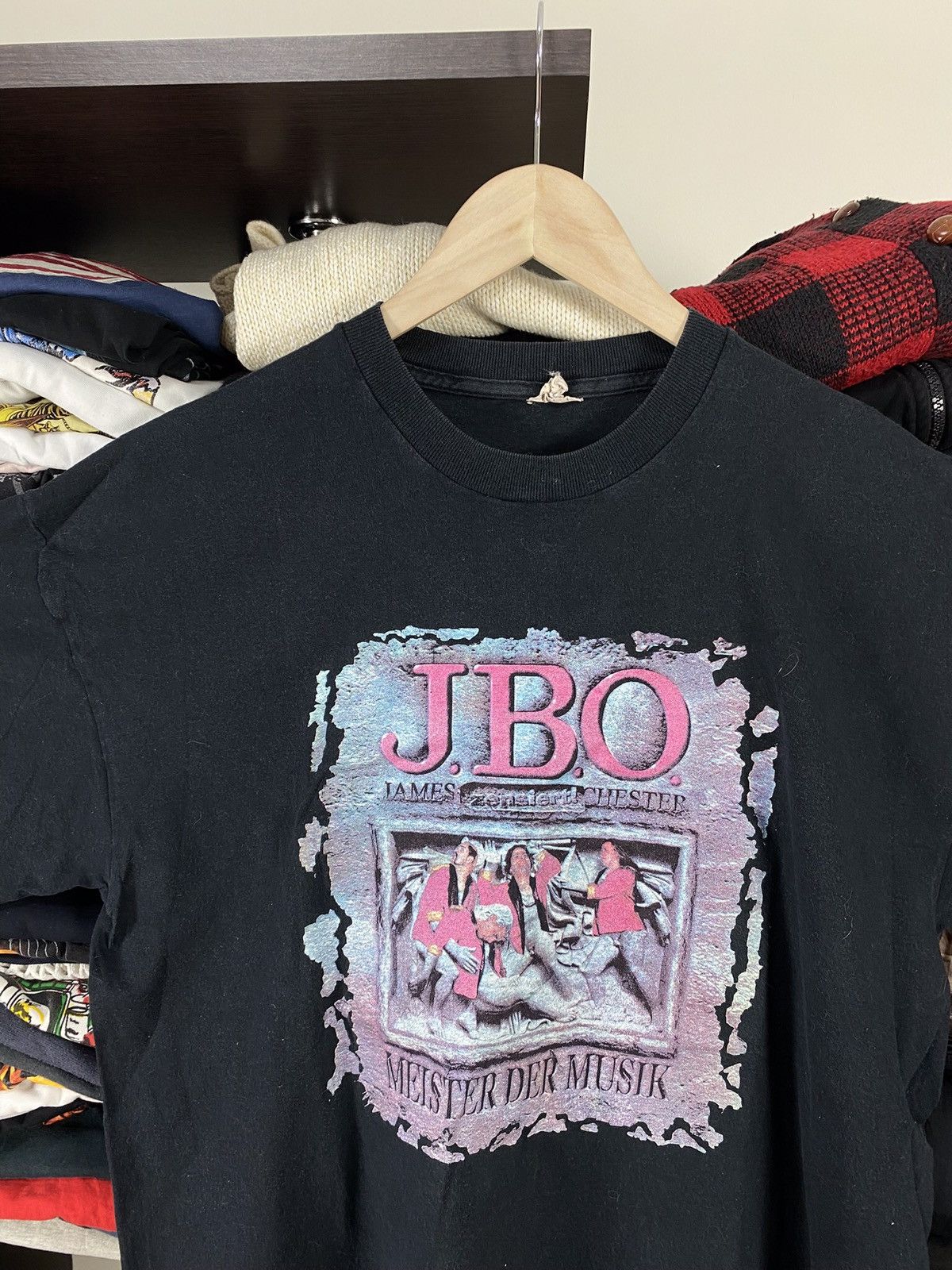 Band Tees × Vintage Vintage JBO 1998 Rock Band Tee Size US L / EU 52-54 / 3 - 3 Thumbnail