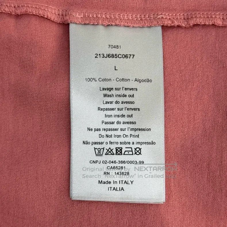 Dior Dior Dark pink co-branded short sleeves Size US L / EU 52-54 / 3 - 6 Thumbnail