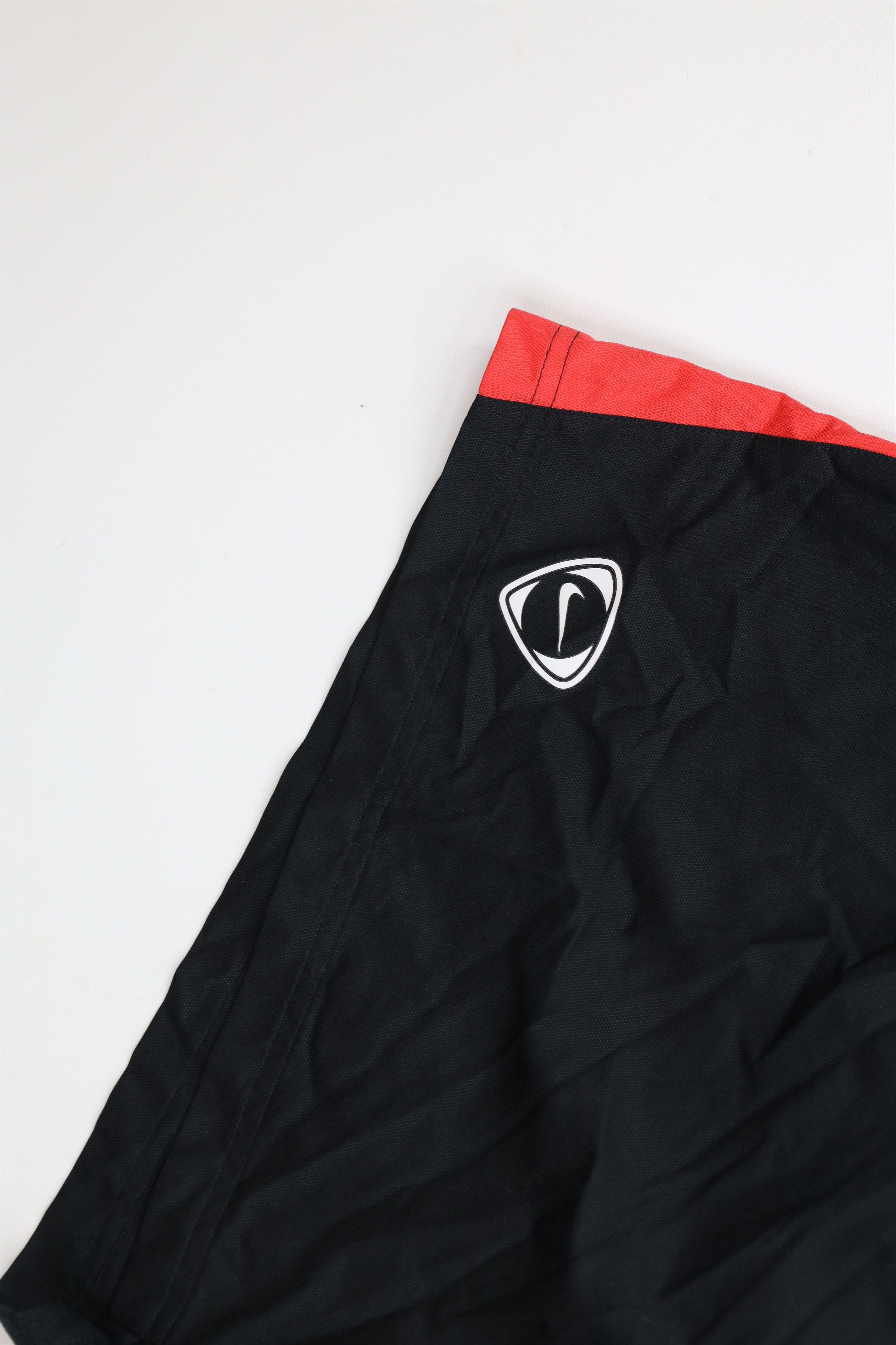 Nike × Vintage Vintage Nike Total 90 Mini Swoosh Lined Soccer Shorts Black Size US 38 / EU 54 - 5 Thumbnail