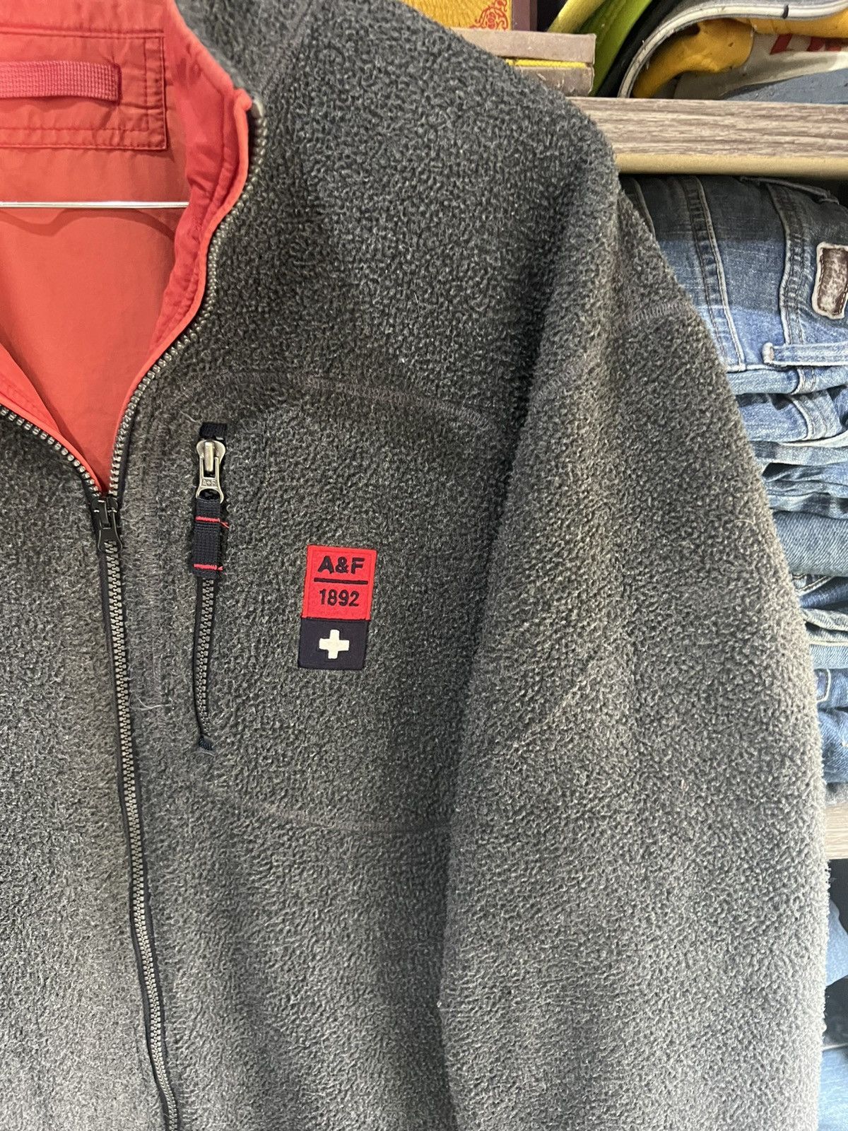 Abercrombie & Fitch 🔥Rare Abercrombie & Fitch Reversible Jacket Size US XL / EU 56 / 4 - 6 Thumbnail