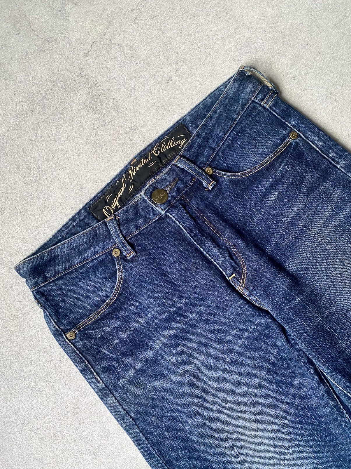 Levi's Levis lady style jeans flare pants Size 29" - 8 Thumbnail