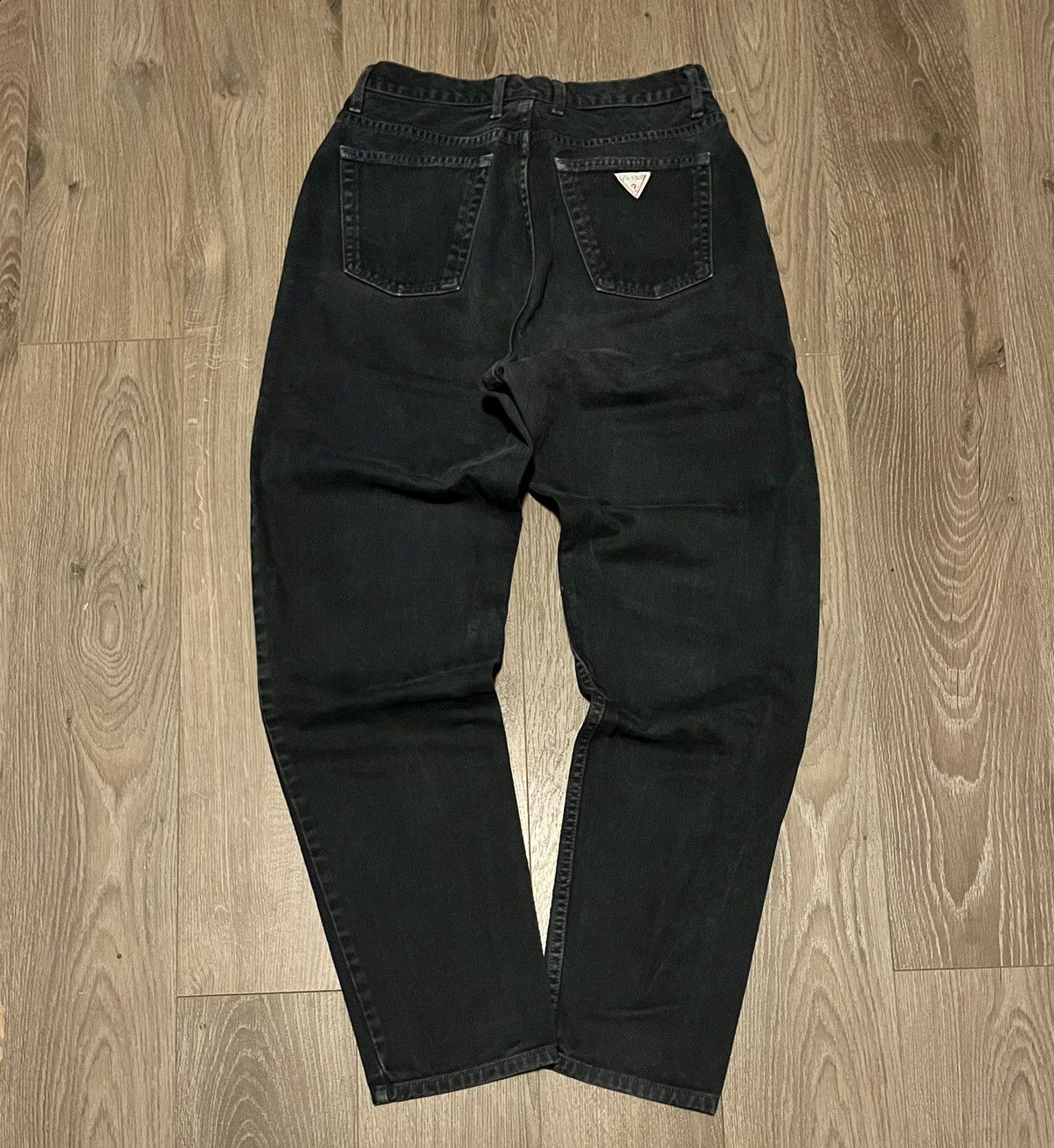 Guess × Vintage Vintage 90s Guess Navy Jeans Size US 30 / EU 46 - 1 Thumbnail