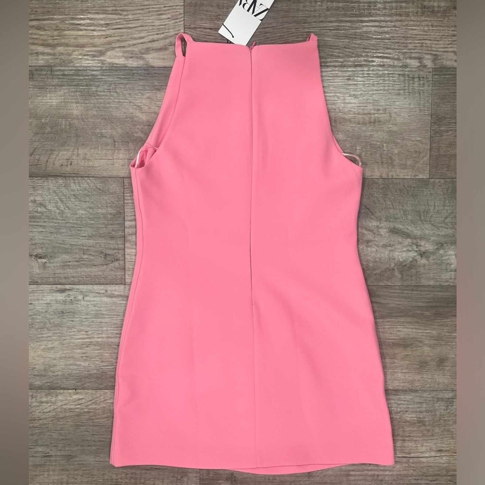 Zara ZARA A-Line Mini Dress Size L / US 10 / IT 46 - 4 Thumbnail