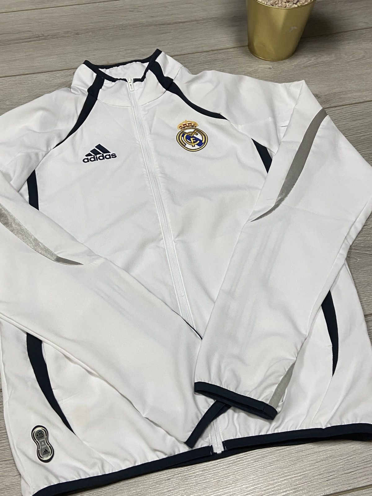 Adidas Inter Milan adidas track jacket white nylon Size US S / EU 44-46 / 1 - 5 Thumbnail