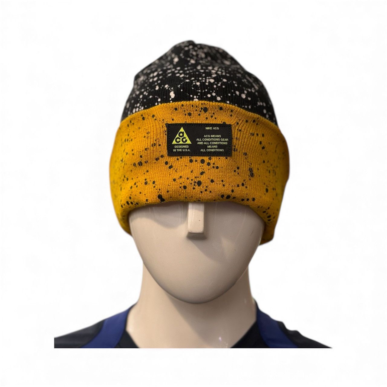 Nike ACG NIKELAB ACG paint splatter beanie Size ONE SIZE - 3 Thumbnail