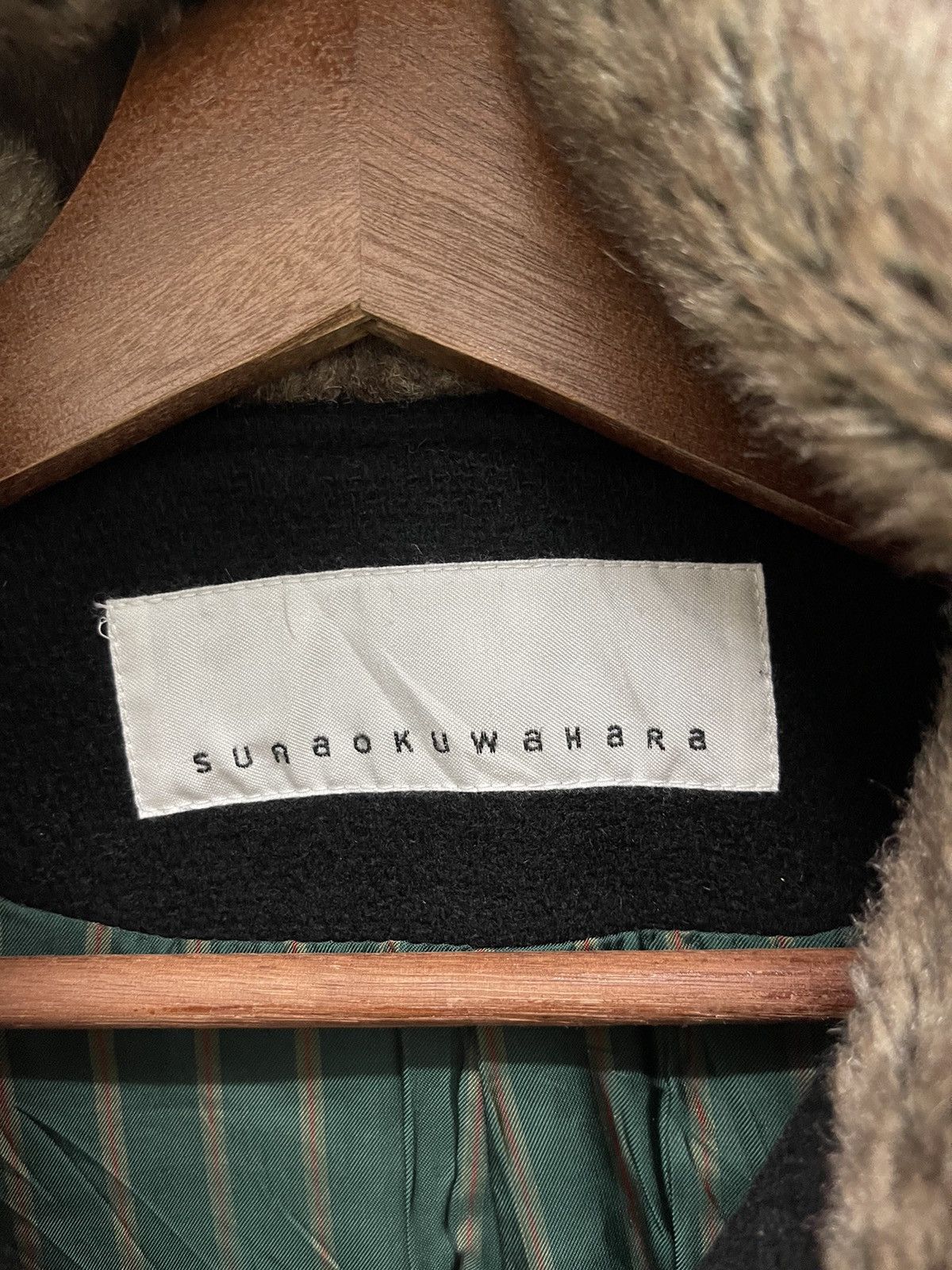 Issey Miyake VINTAGE SUNAOKUWAHARA FUR HOODIES WOOL PARKAS Size US S / EU 44-46 / 1 - 4 Thumbnail