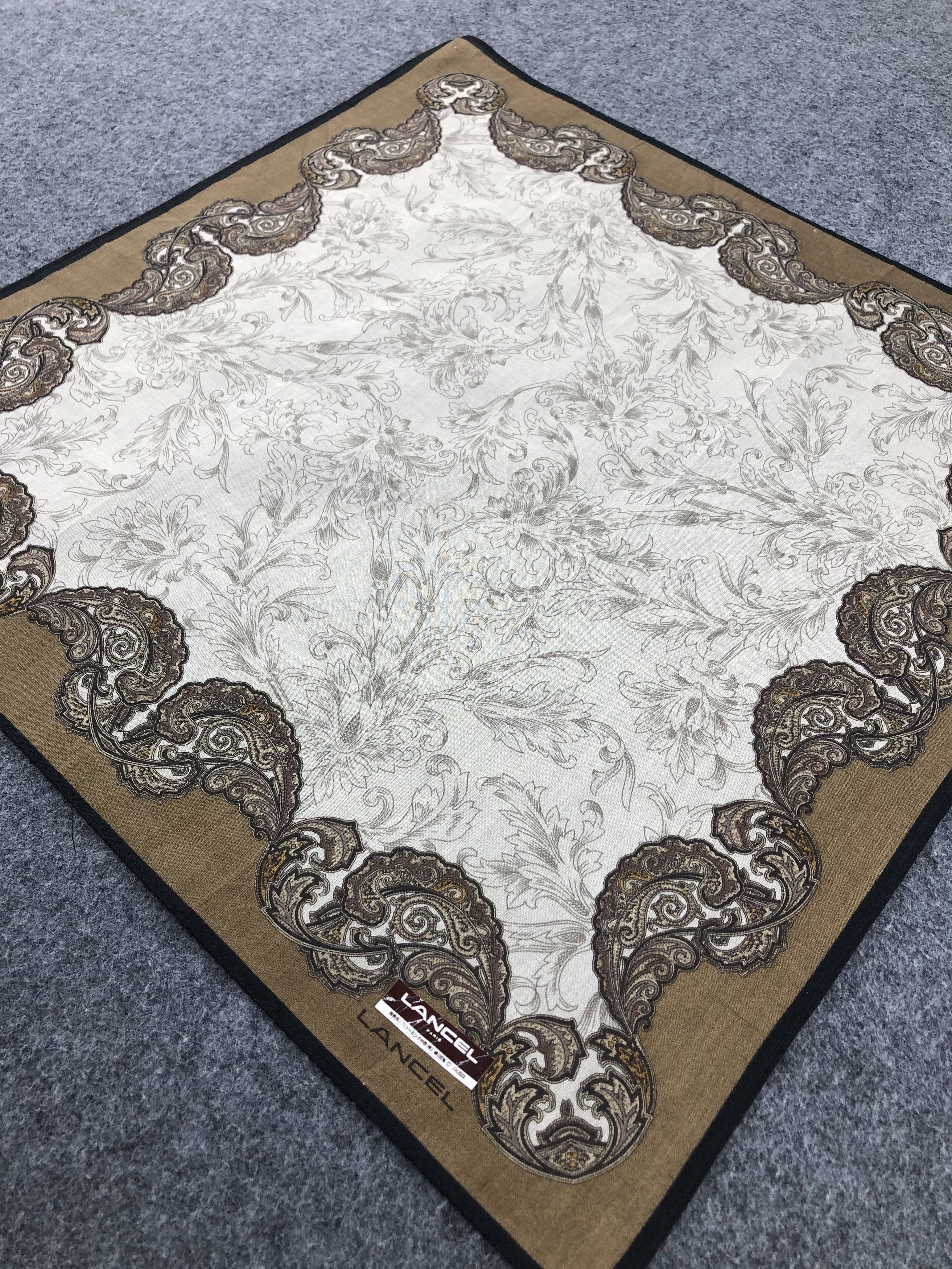 Lancel × Vintage Lancel Paislee Handkerchief / Bandana / Neckerchief Size ONE SIZE - 4 Thumbnail