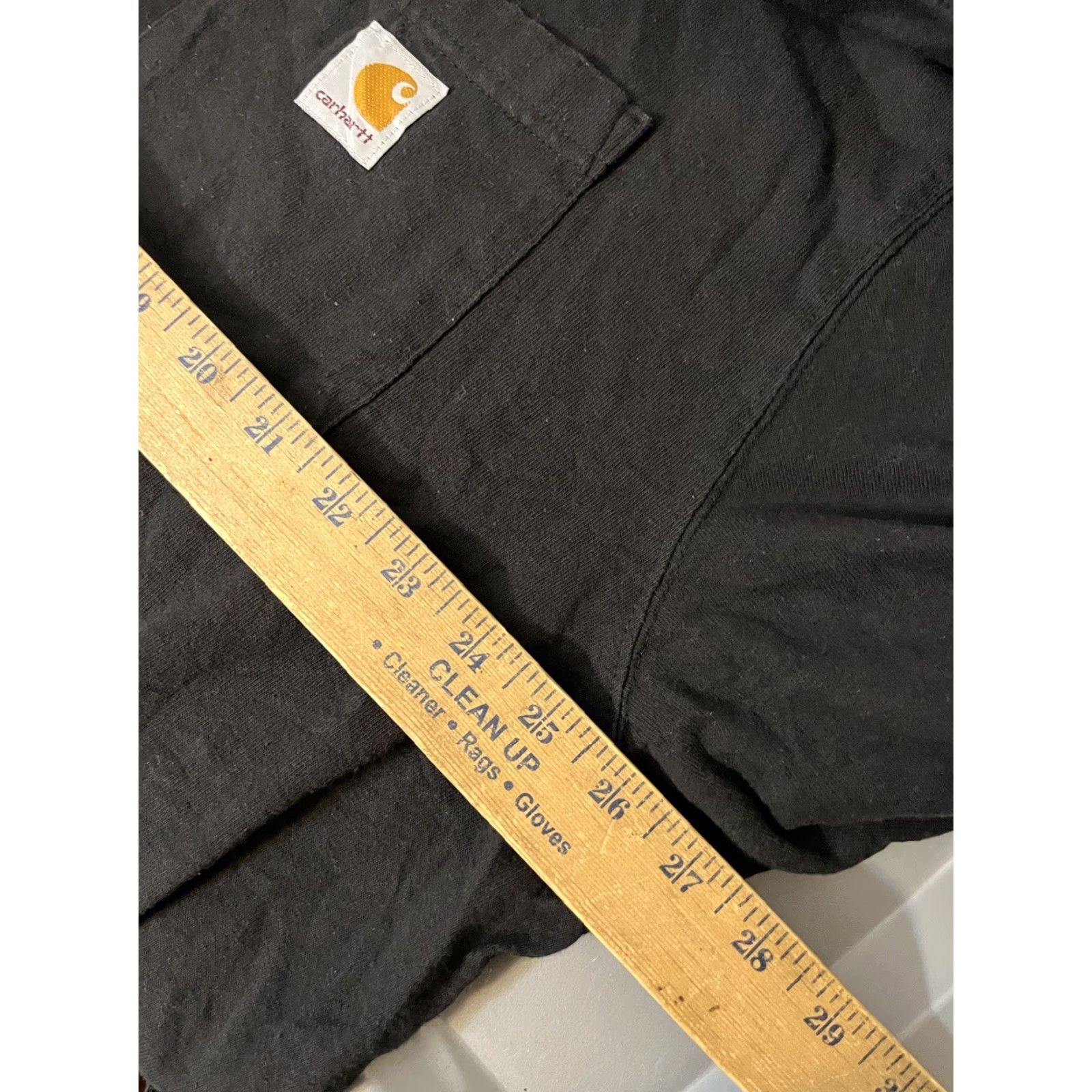 Carhartt Carhartt Mens T Shirt Short Sleeve Pocket 2XLT Black Crew Neck Loose Fit Workwear Shirt Mens Size 2XLT Black Pocket Carhartt Tee Size US XXL / EU 58 / 5 - 6 Thumbnail
