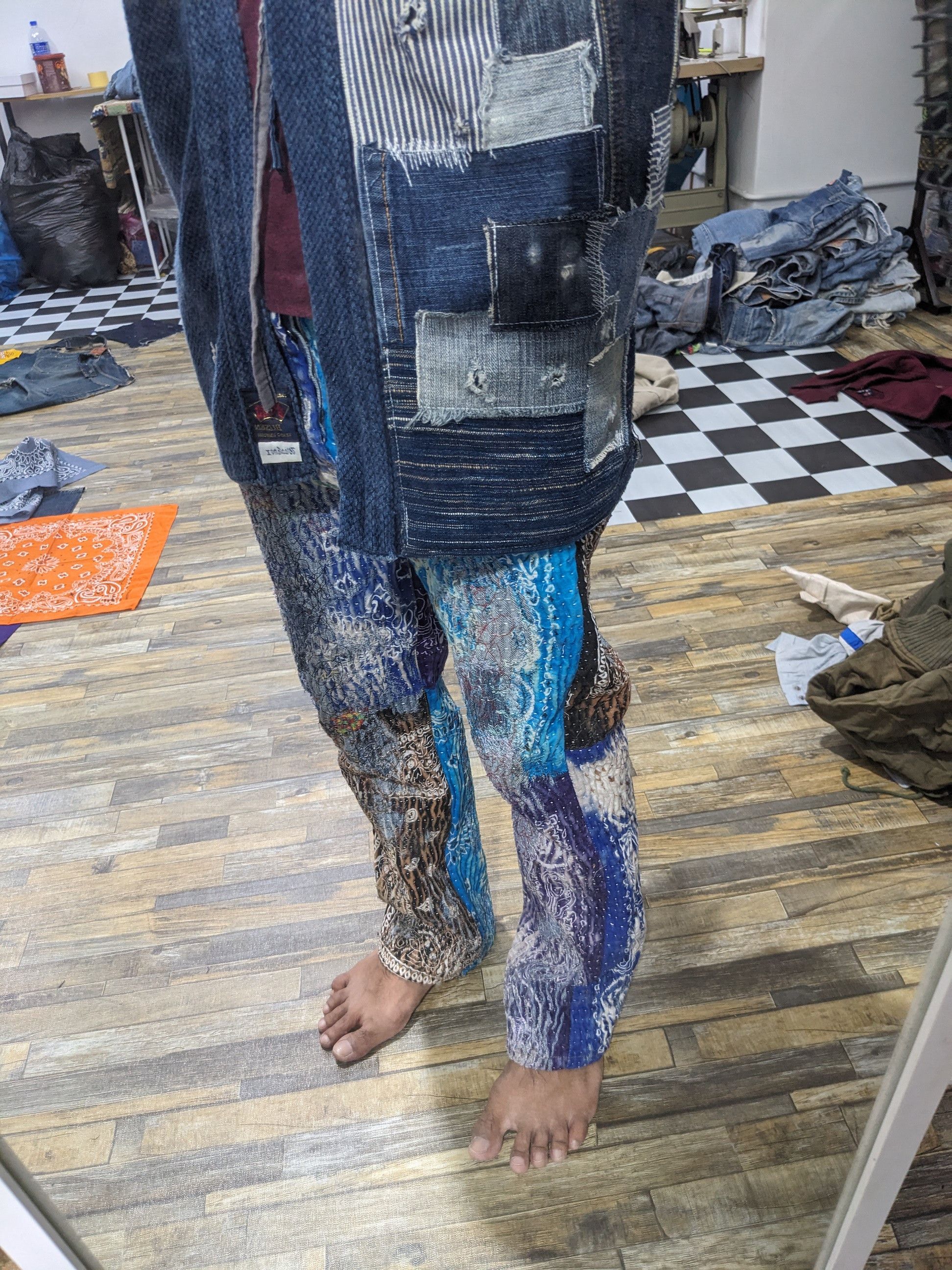 Levi's × Vintage Inspired Proleta Re Art Uroboros Kofu Levis Denim Size US 32 / EU 48 - 23 Thumbnail