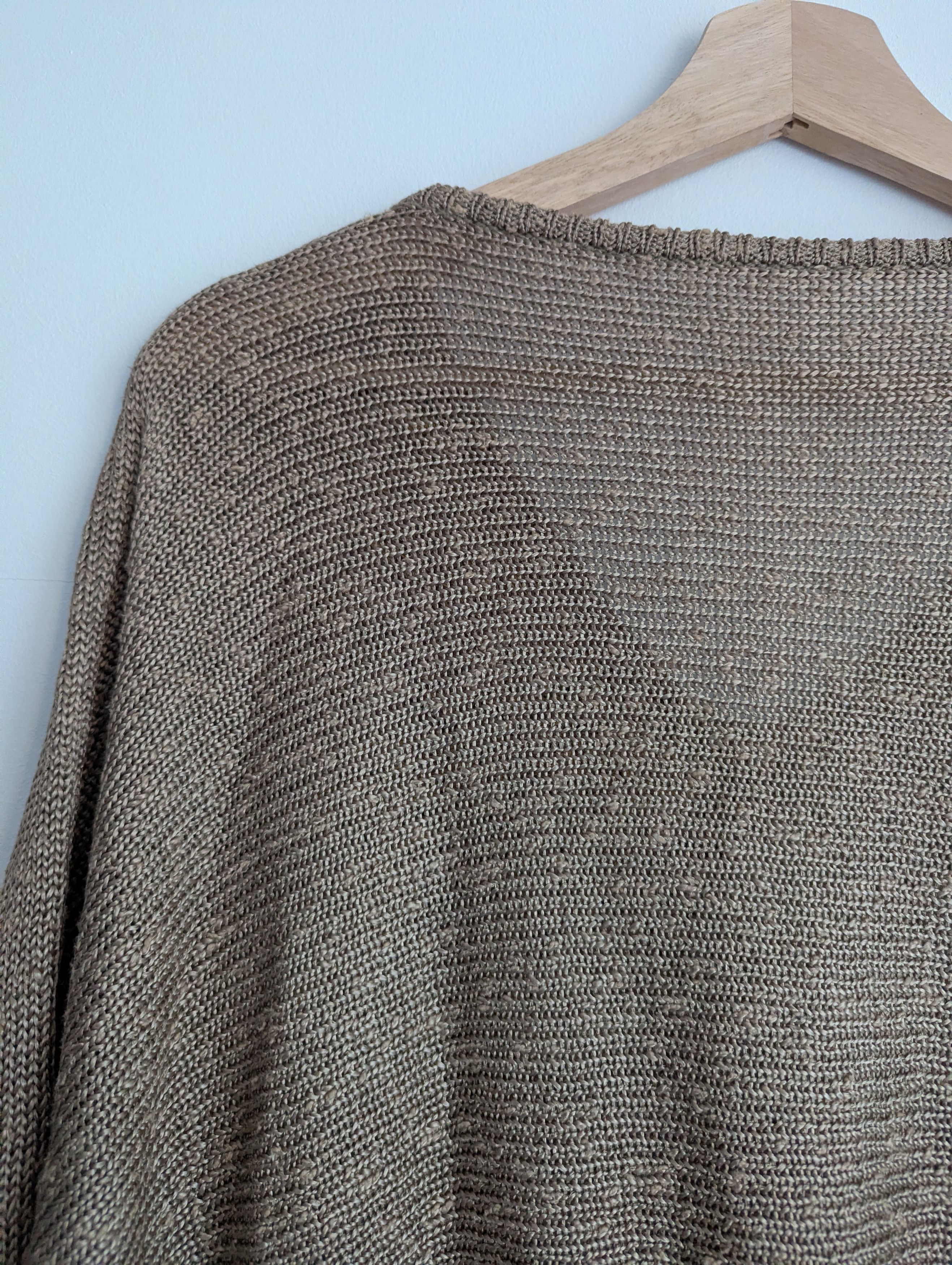 Embellished Knit Sweater Sequins Angora Golden