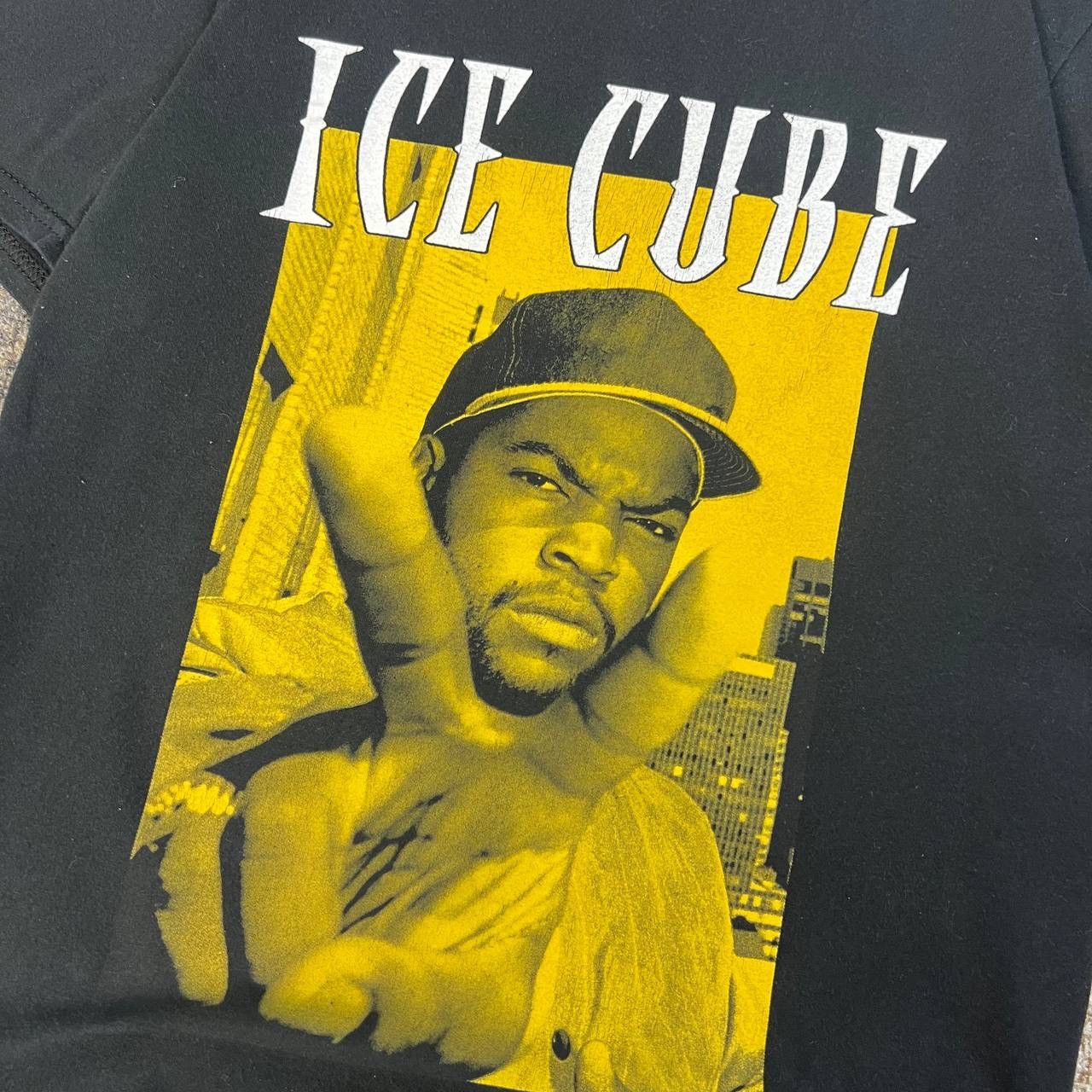 Rap Tees Ice Cube Vintage Y2K Big Logo Rap T-Shirt Streetwear 1TS87 Size US S / EU 44-46 / 1 - 3 Thumbnail