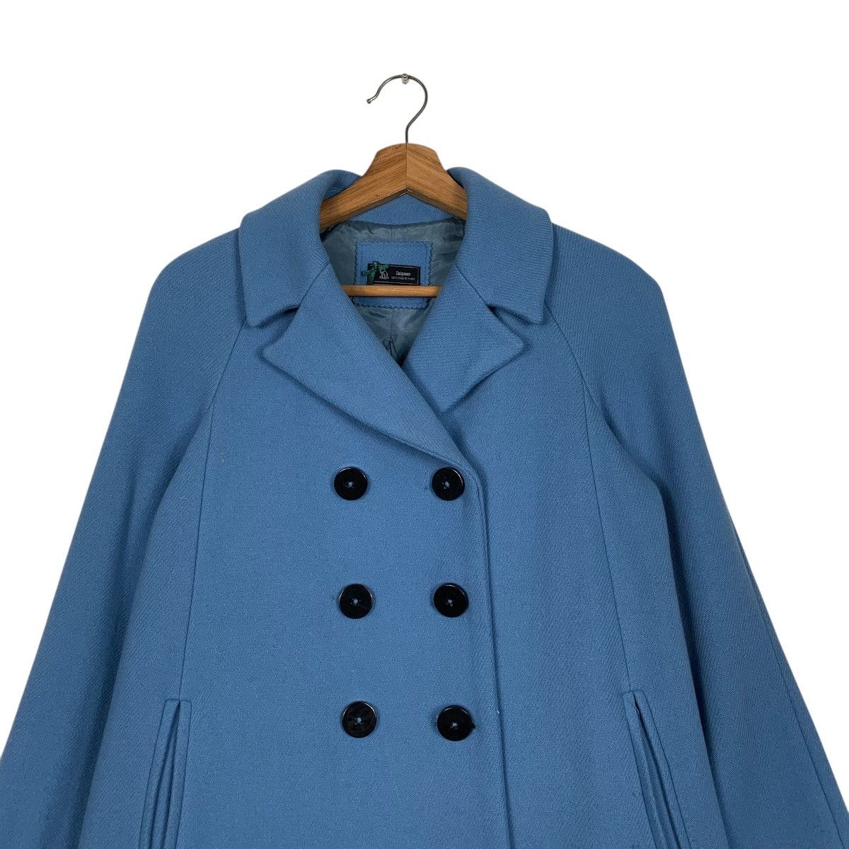 Japanese Brand Sinequanone Paris Double Breasted Wool Jacket Size M / US 6-8 / IT 42-44 - 2 Thumbnail