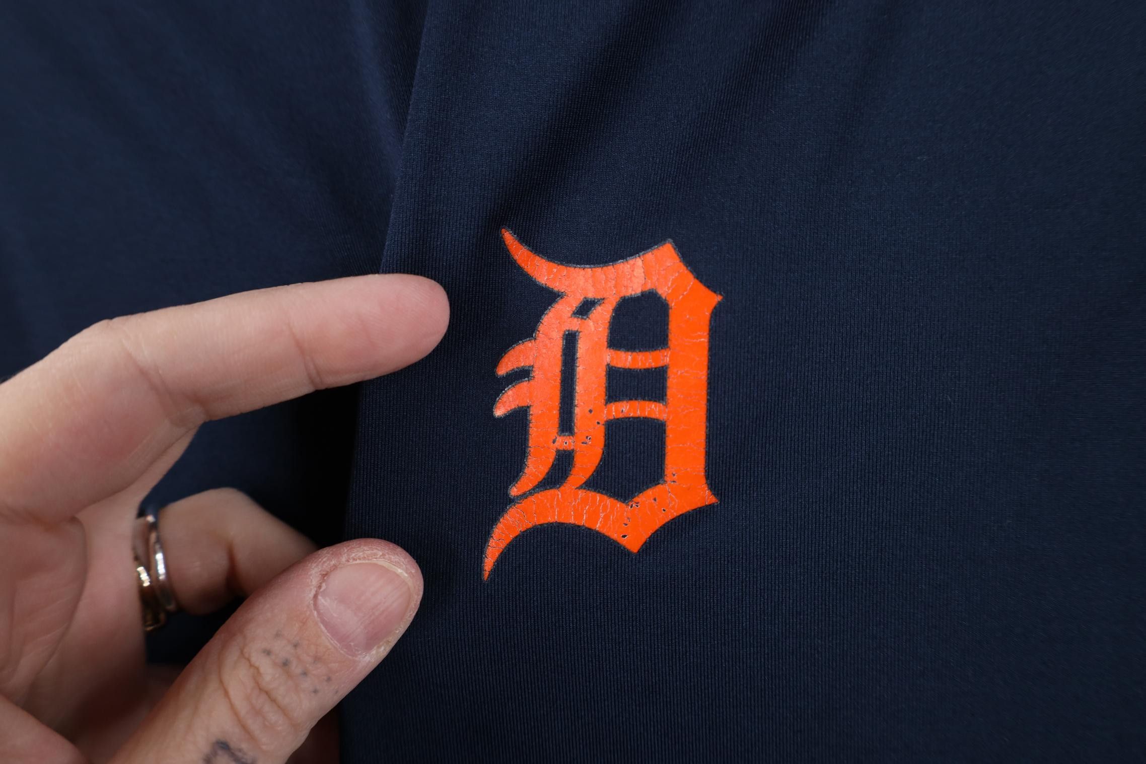 Nike Nike Pro Combat Detroit Tigers Baseball Fitted T-Shirt Size US M / EU 48-50 / 2 - 6 Thumbnail