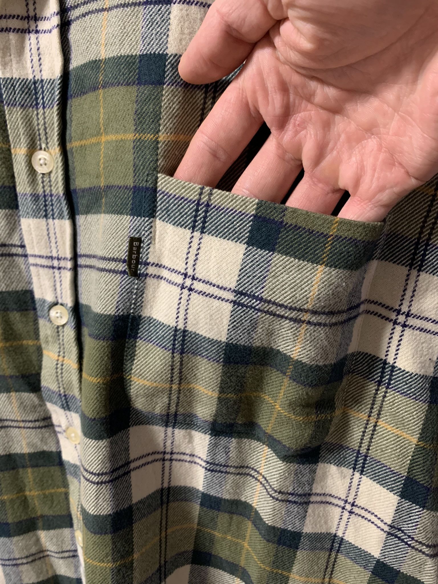 Barbour Barbour Tartans Flannel Button Up Shirt Size: 3XL Size US XXL / EU 58 / 5 - 3 Thumbnail