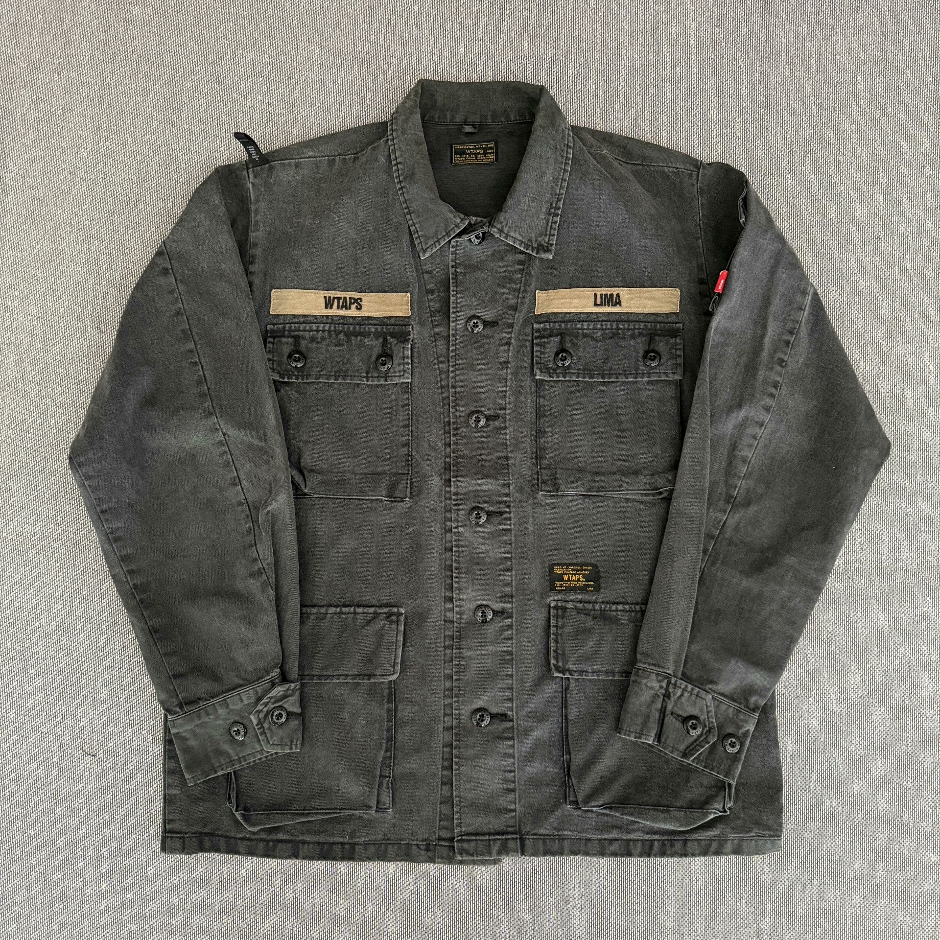 Wtaps Wtaps 17ss Jungle Washed Four-Pocket Jacket Size US L / EU 52-54 / 3 - 1 Thumbnail