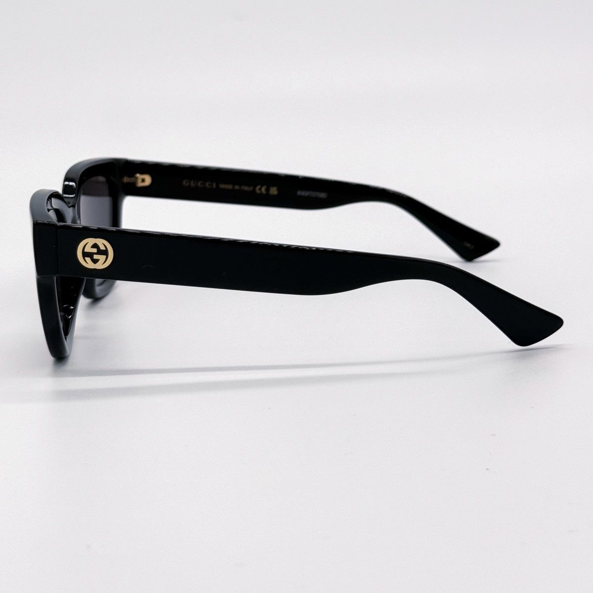 Gucci NEW GUCCI GG1578S 001 CAT EYE BLACK GREY WOMEN SUNGLASSES Size ONE SIZE - 7 Thumbnail