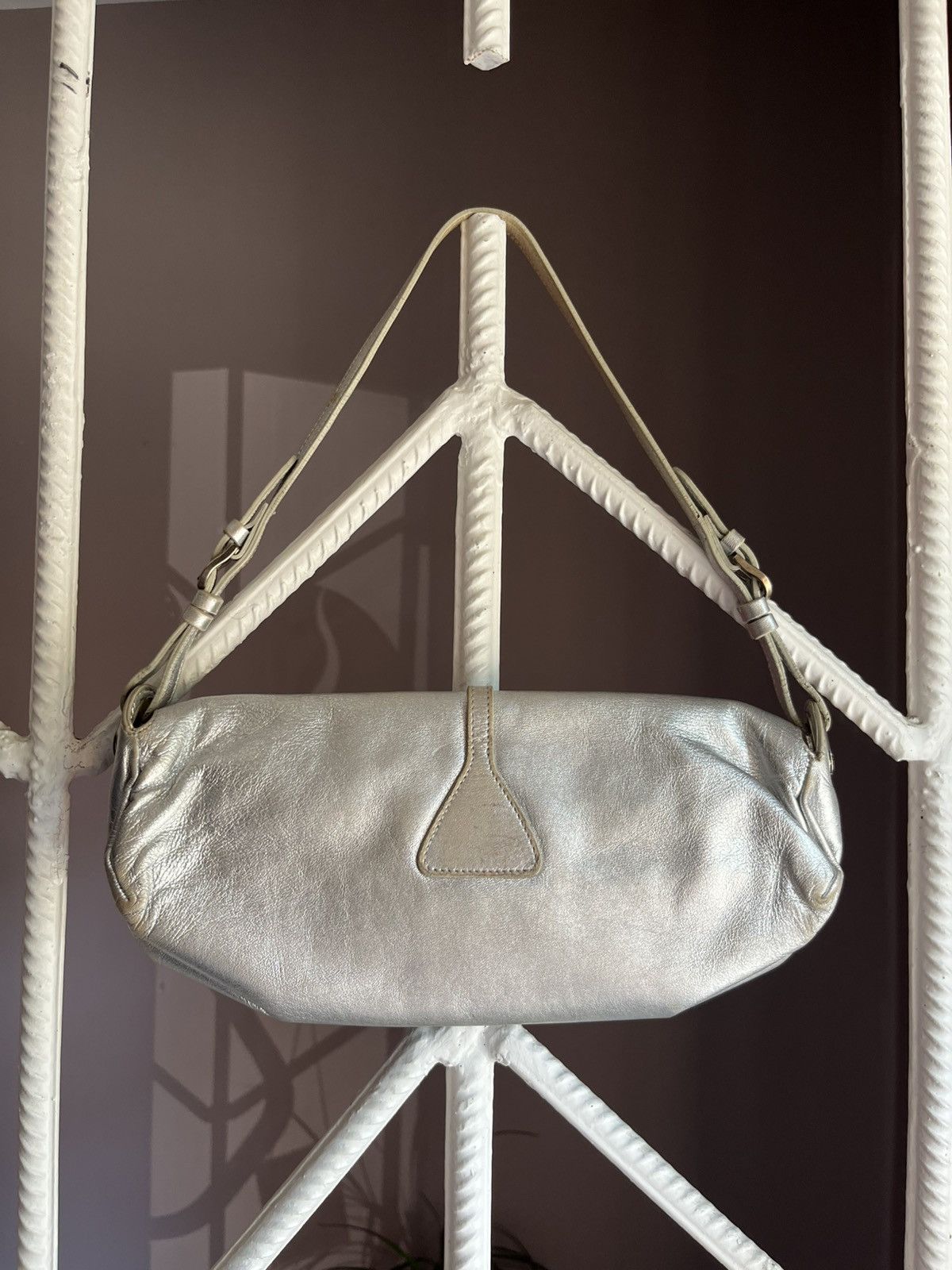 Jimmy Choo Vintage Jimmy Choo Glamour Silver Mini Bag Size ONE SIZE - 5 Thumbnail