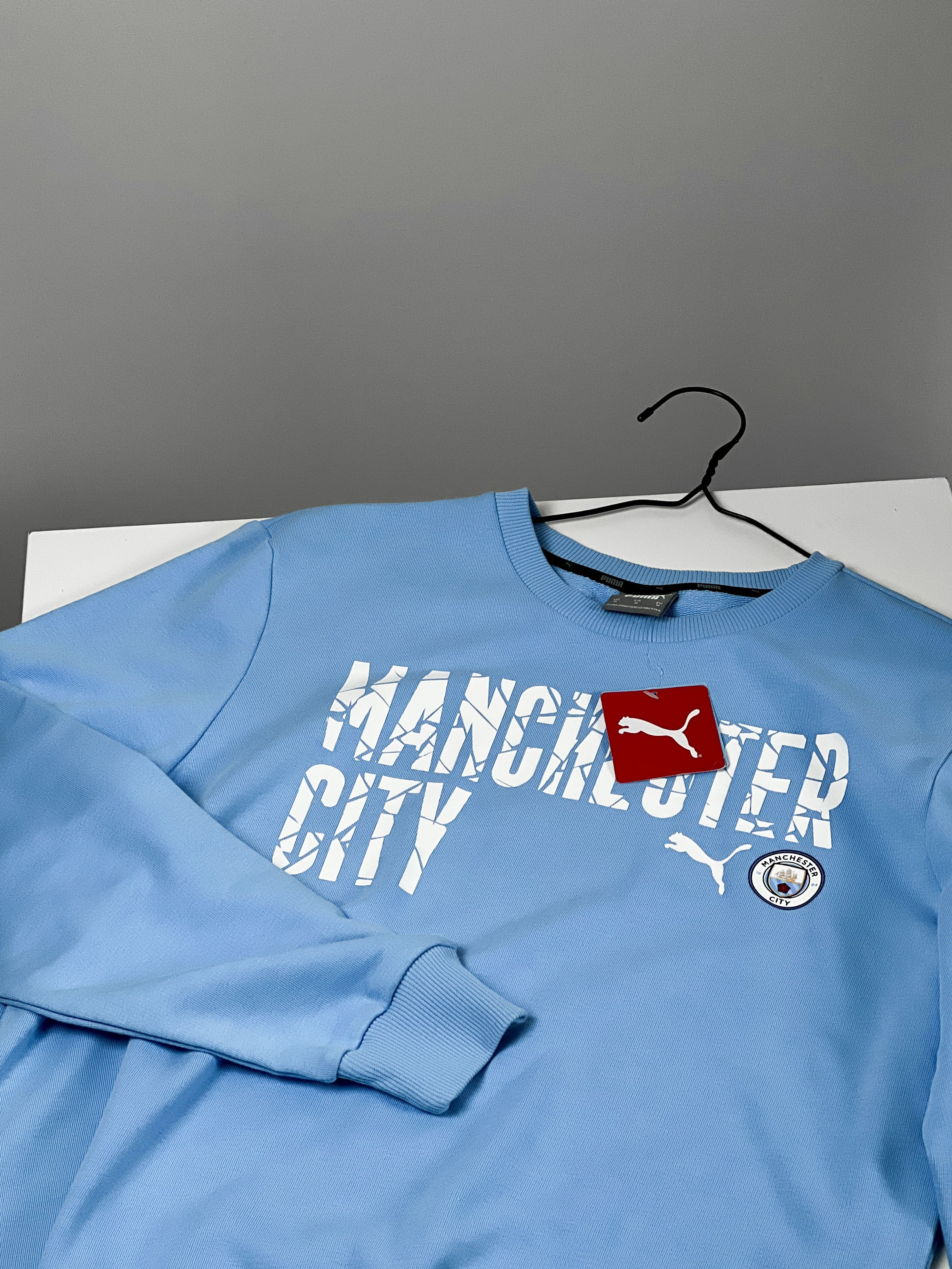 Puma Puma x Manchester City Men`s Sweatshirt Size US M / EU 48-50 / 2 - 2 Thumbnail