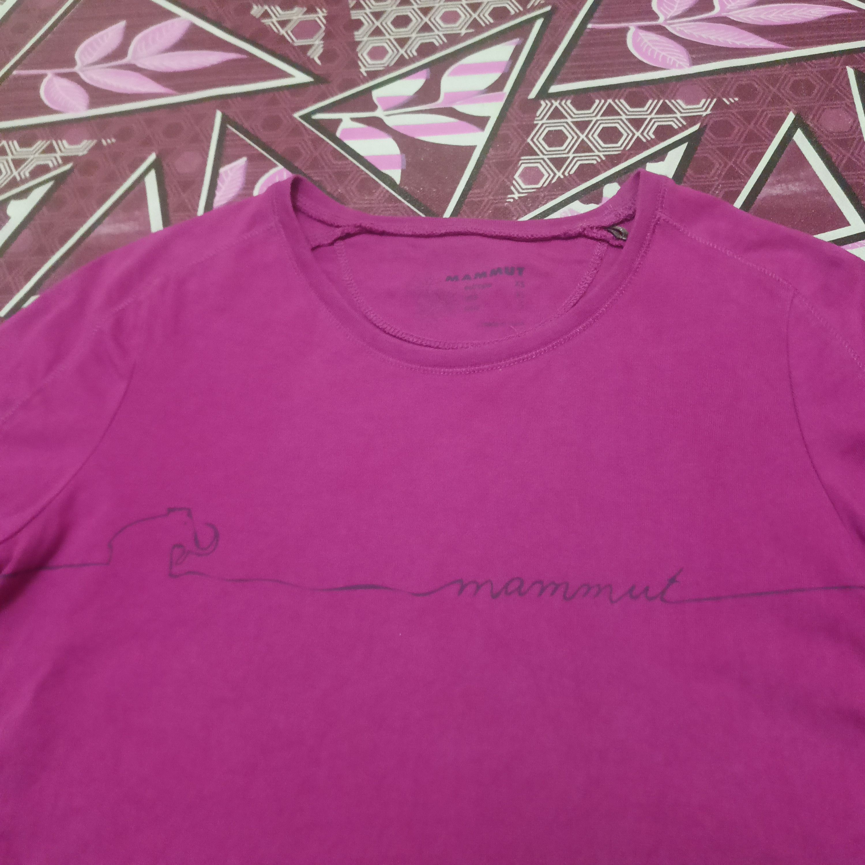 Mammut Mammut short sleeve embroidered logo sleeve Size XS / US 0-2 / IT 36-38 - 2 Thumbnail