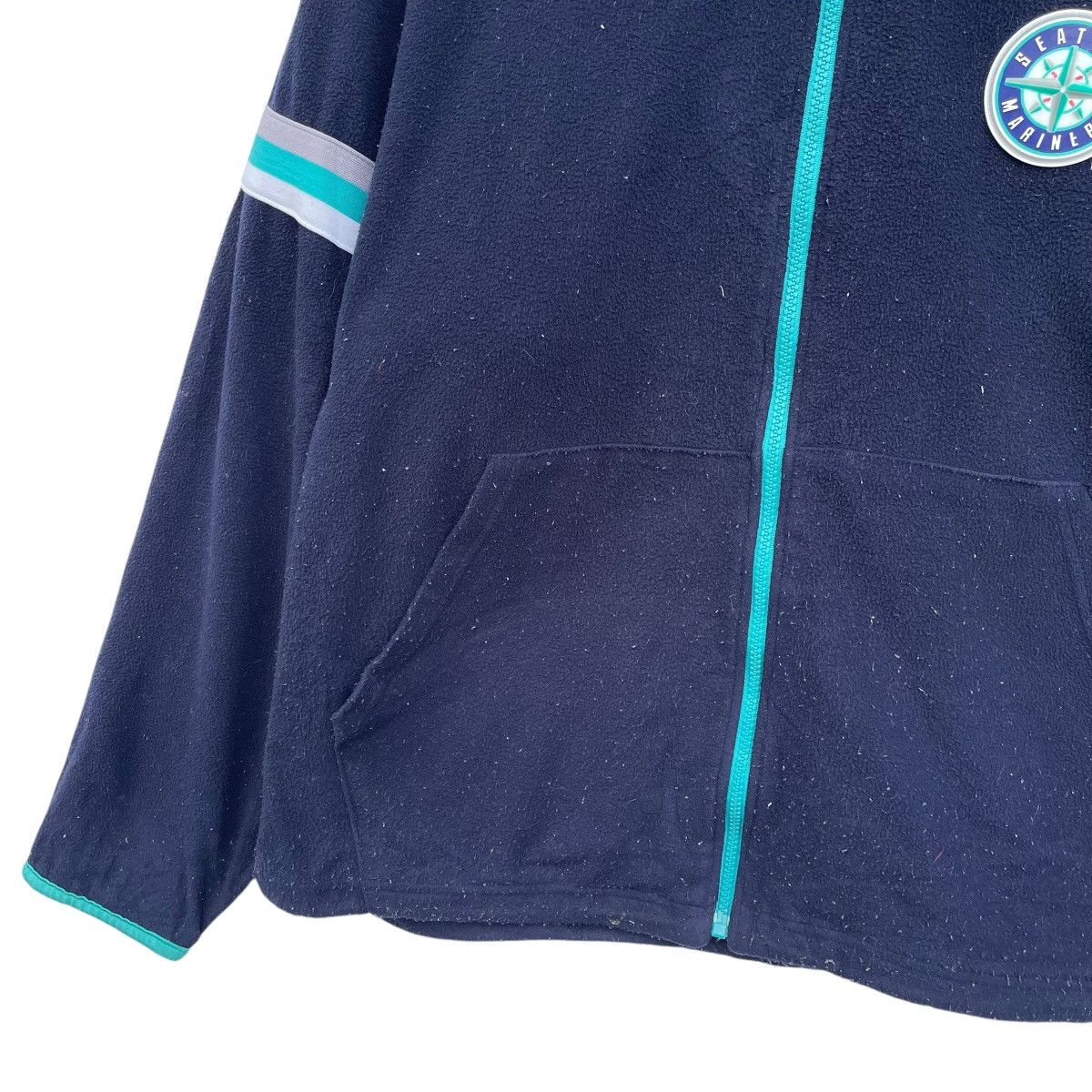 MLB 💥Vintage Seattle Mariners Baseball Fleece Jacket Size US M / EU 48-50 / 2 - 4 Thumbnail