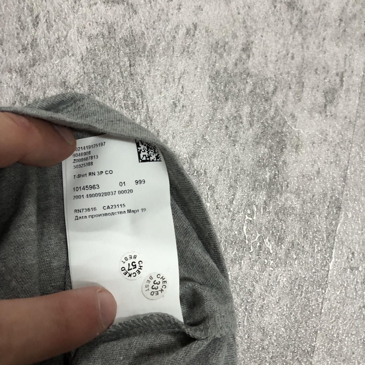 Hugo Boss Hugo boss gray T-shirt Size US M / EU 48-50 / 2 - 3 Thumbnail