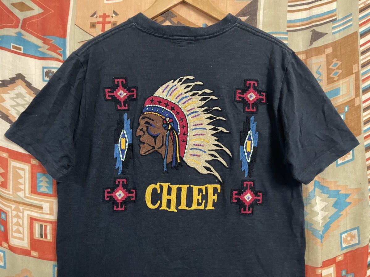 Indian Motorcycle × Native × Toyo Enterprises Rare Indian Motorcycle T shirt M Native Beading Embroidery Size US M / EU 48-50 / 2 - 8 Thumbnail