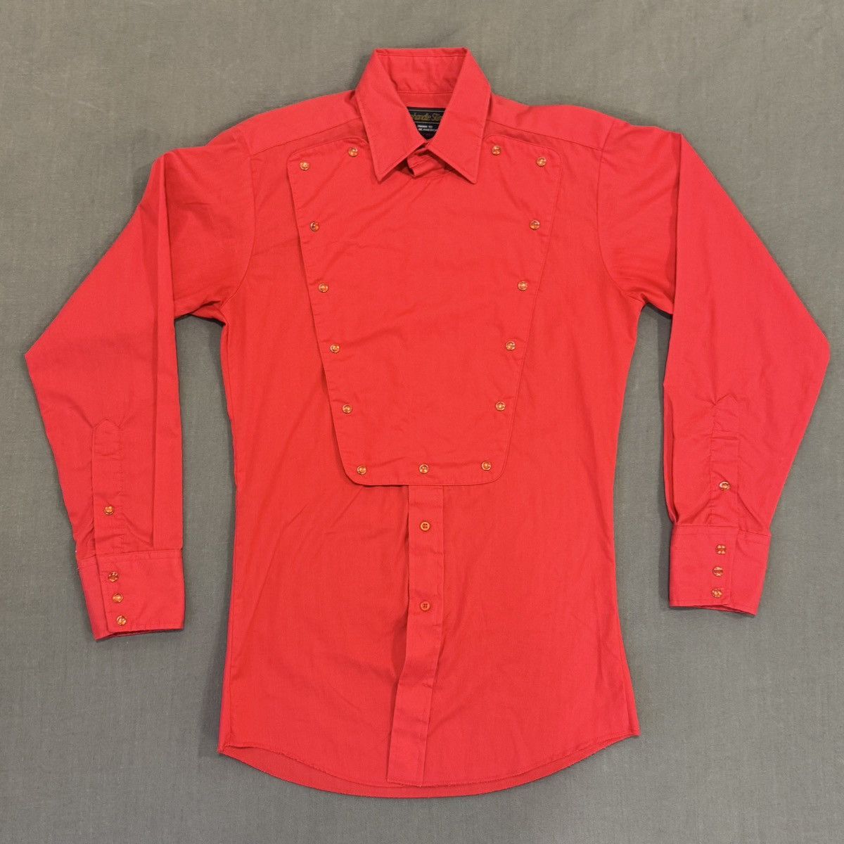 Panhandle Slim 70’S PUNK WESTERN BIB PEARL SNAP SHIRT Size US S / EU 44-46 / 1 - 1 Thumbnail
