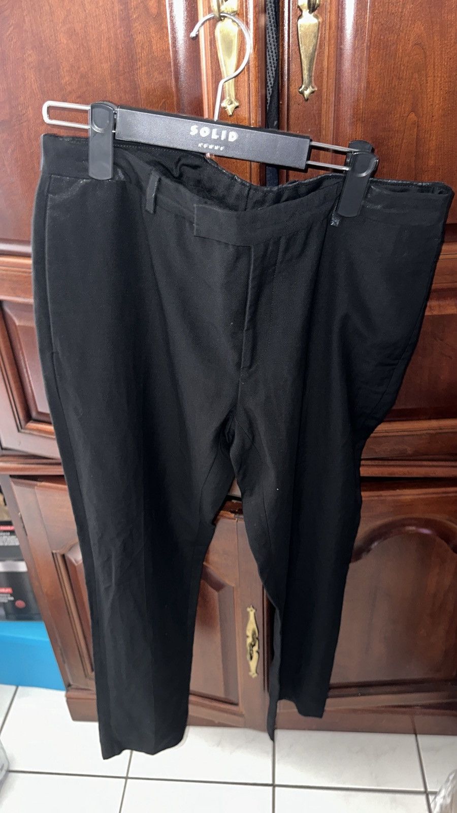 Dior Black Tux Suit and Pants Size 42R - 10 Thumbnail