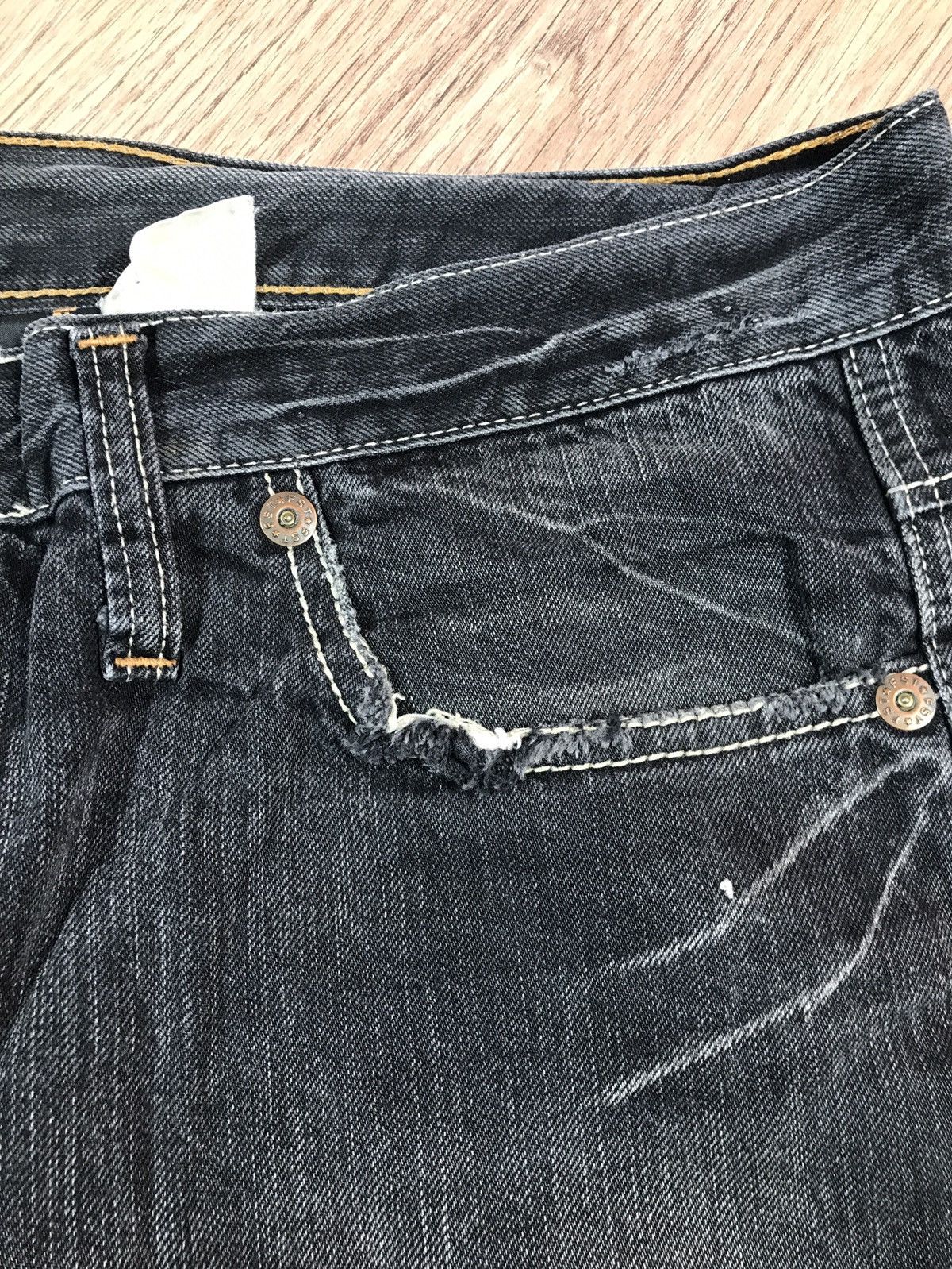 Japanese Brand × Vintage Vintage Distressed Denim Pants Jeans Size US 41 - 6 Thumbnail