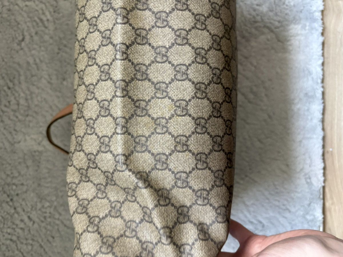 Gucci Sac a main gucci cabas en toile GG beige cuir rose Size ONE SIZE - 14 Thumbnail