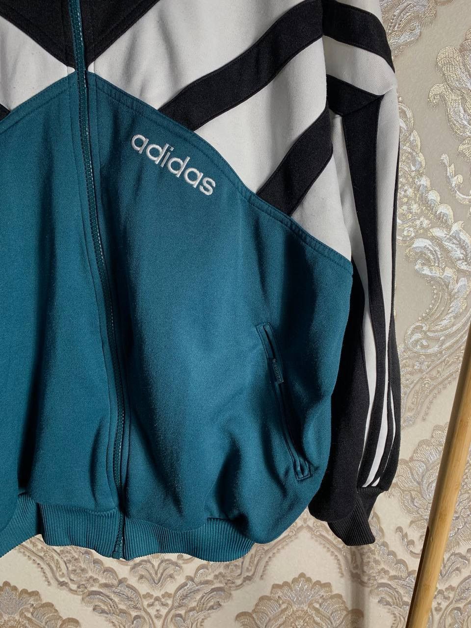 Adidas × Vintage VERY RARE ADIDAS TRACK FULL ZIP LIGHT JACKET RETRO Y2K 90s Size US M / EU 48-50 / 2 - 4 Thumbnail
