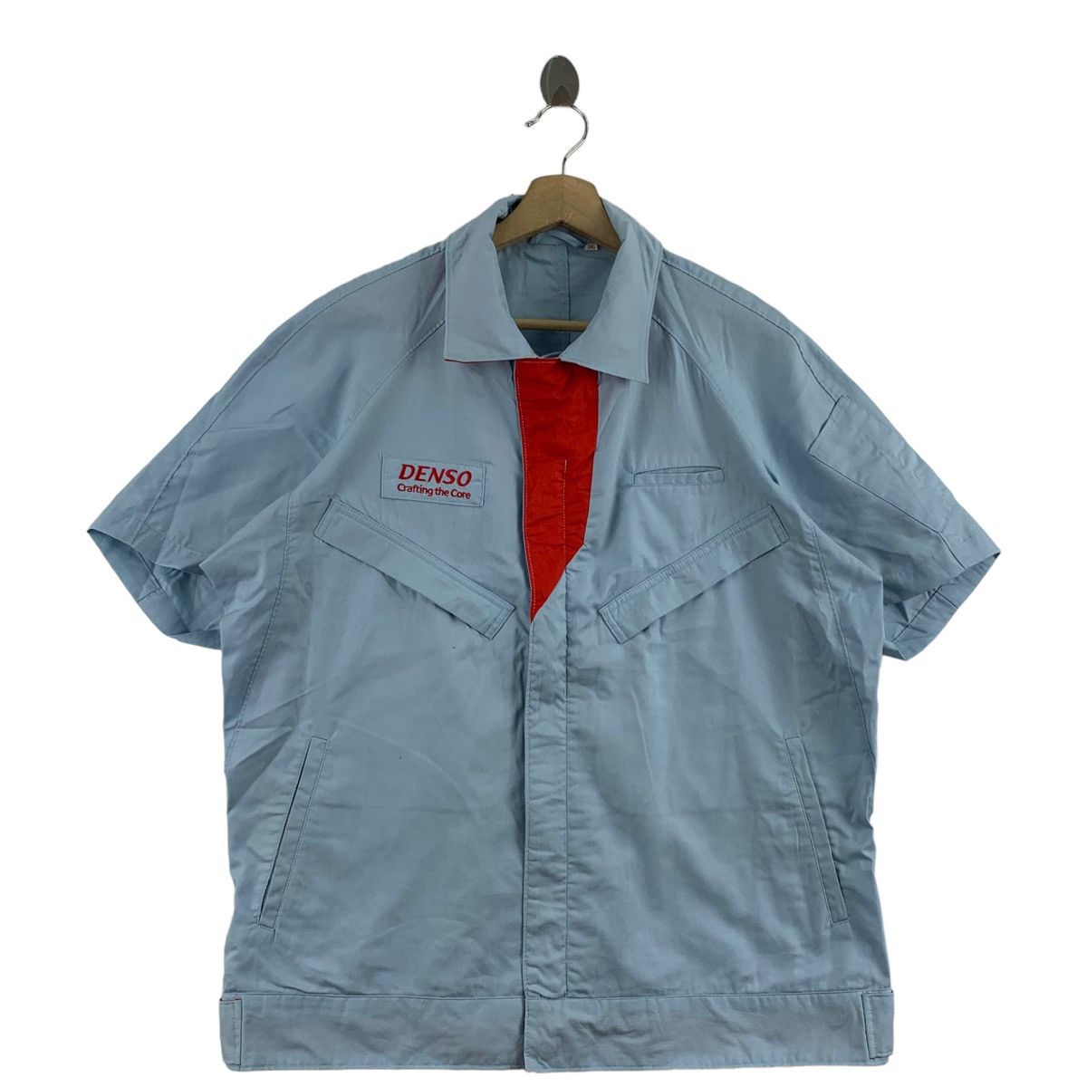 Japanese Brand DENSO Crafting The Core Japanese Brand Big Size Work Wear Size US XXL / EU 58 / 5 - 1 Thumbnail