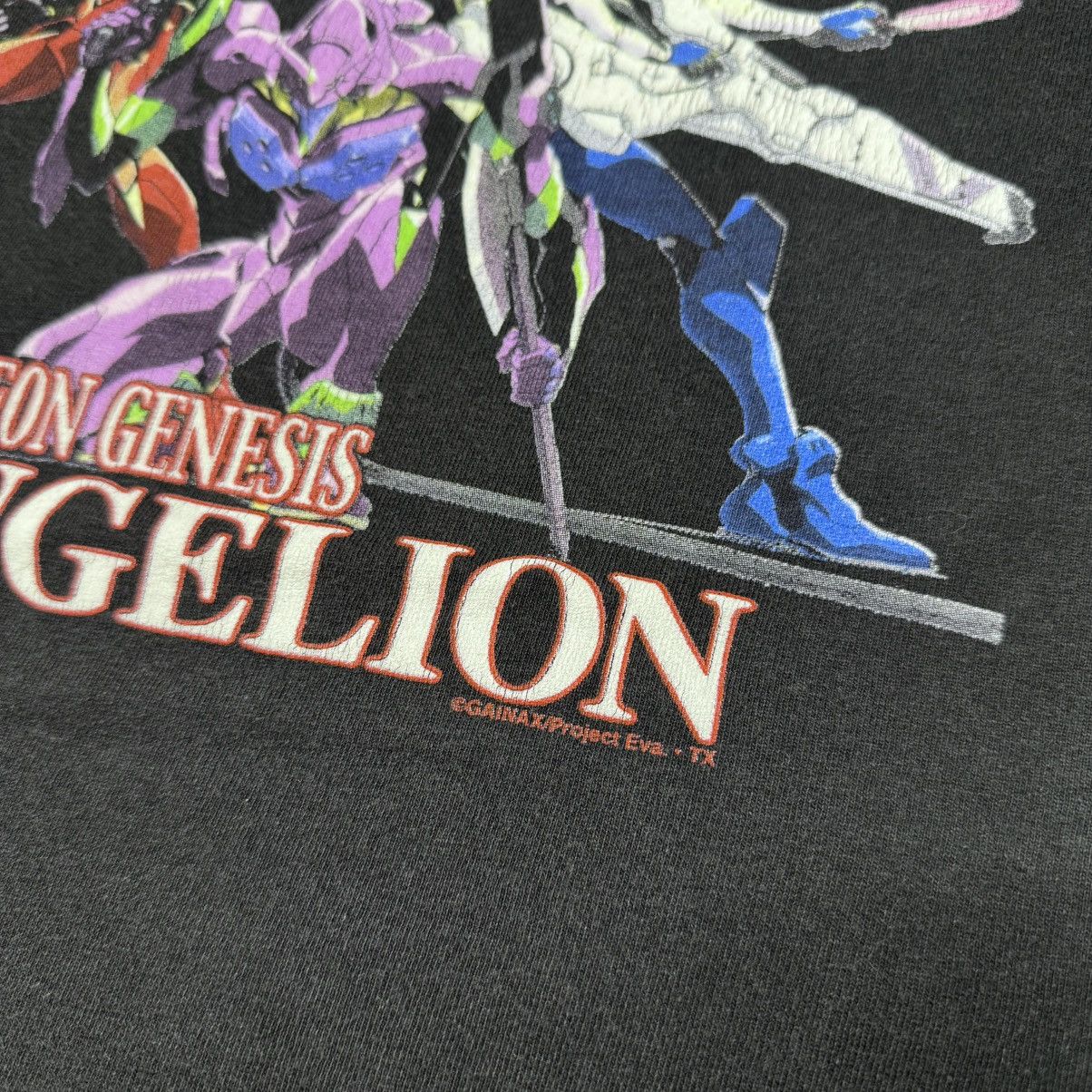 Vintage 90's Evangelion Tee Size US L / EU 52-54 / 3 - 3 Thumbnail
