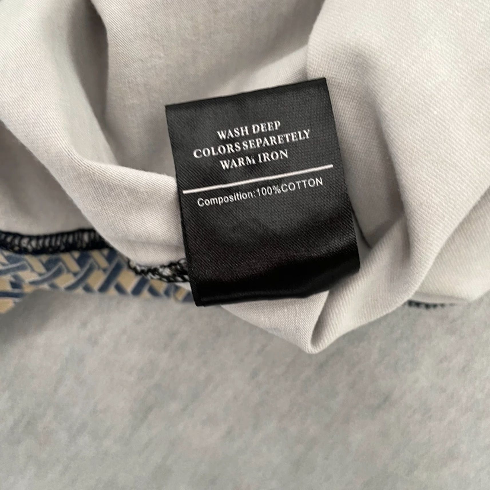 Vintage VINTAGE Barabas Shirt Adult Large Polo Cotton All Over Print Button Collar Mens L Size US L / EU 52-54 / 3 - 7 Thumbnail