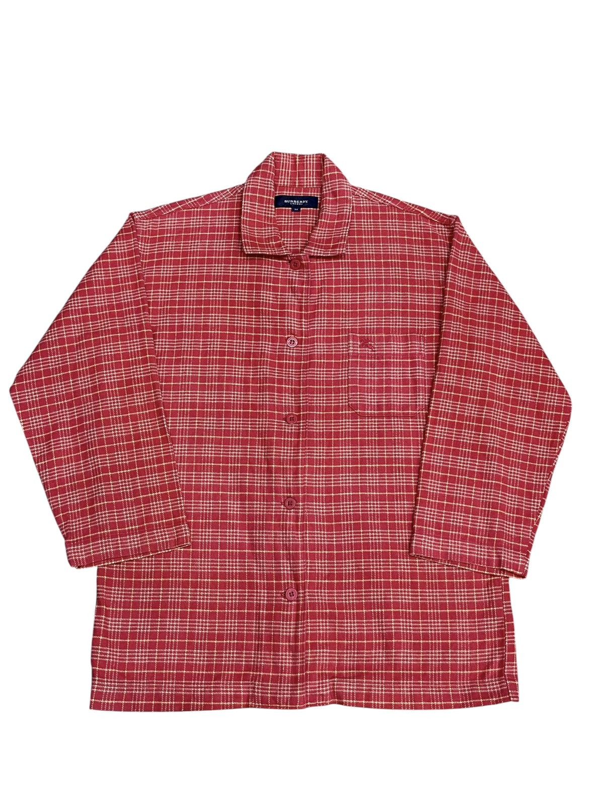 Burberry RARE Vintage Burberry Red Nova Check Japan Cotton Pajama Set Size US S / EU 44-46 / 1 - 3 Thumbnail