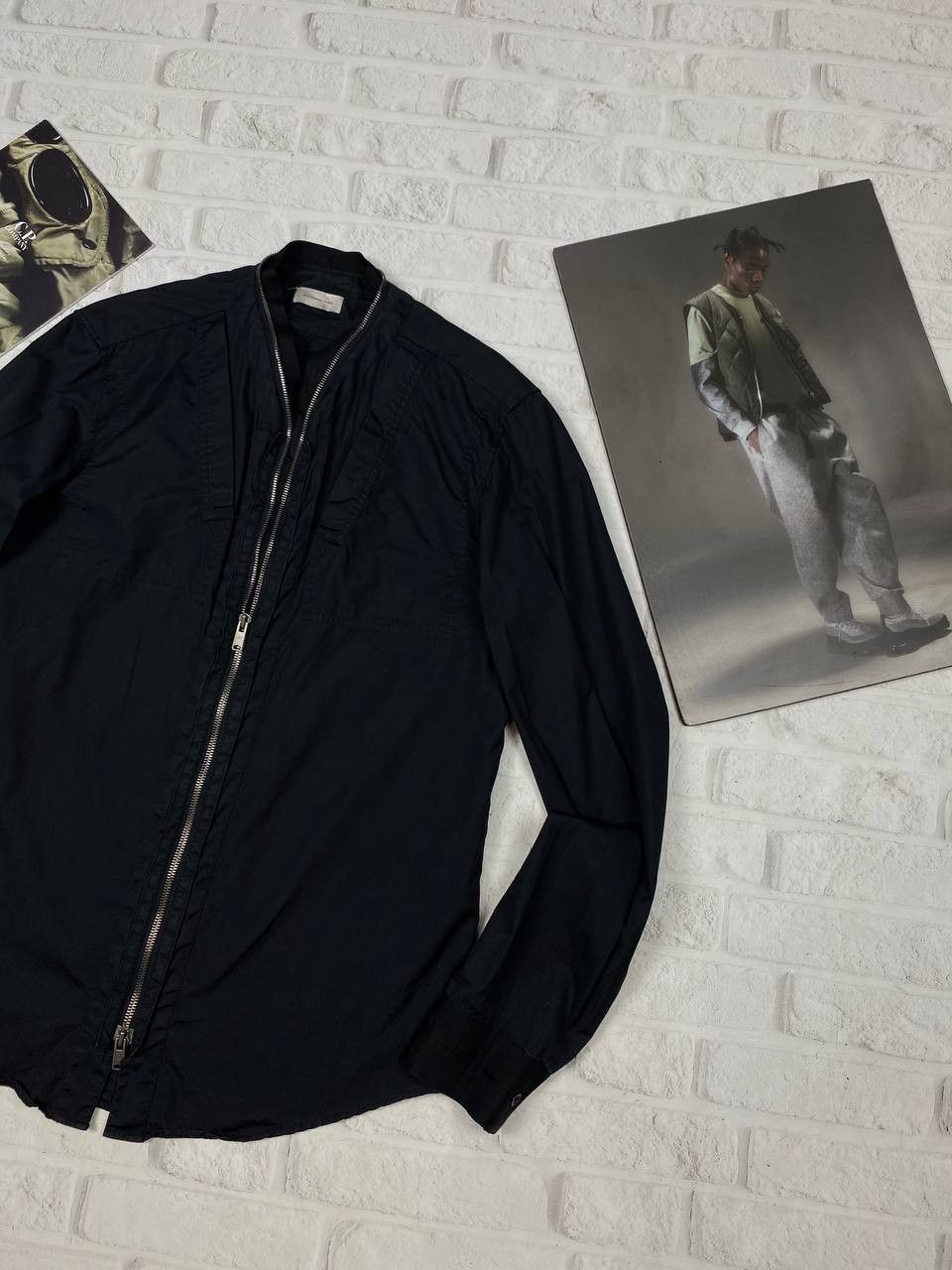 Balenciaga Balenciaga Archive Zip Shirt — Minimal Techwear Aesthetic Size US S / EU 44-46 / 1 - 3 Thumbnail
