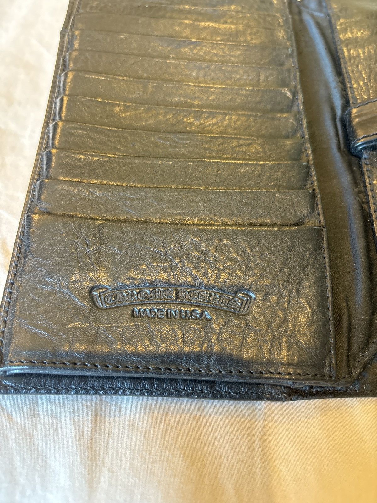 Chrome Hearts Chrome Hearts Filigree Wave Wallet Two Dagger Zips Size ONE SIZE - 4 Thumbnail