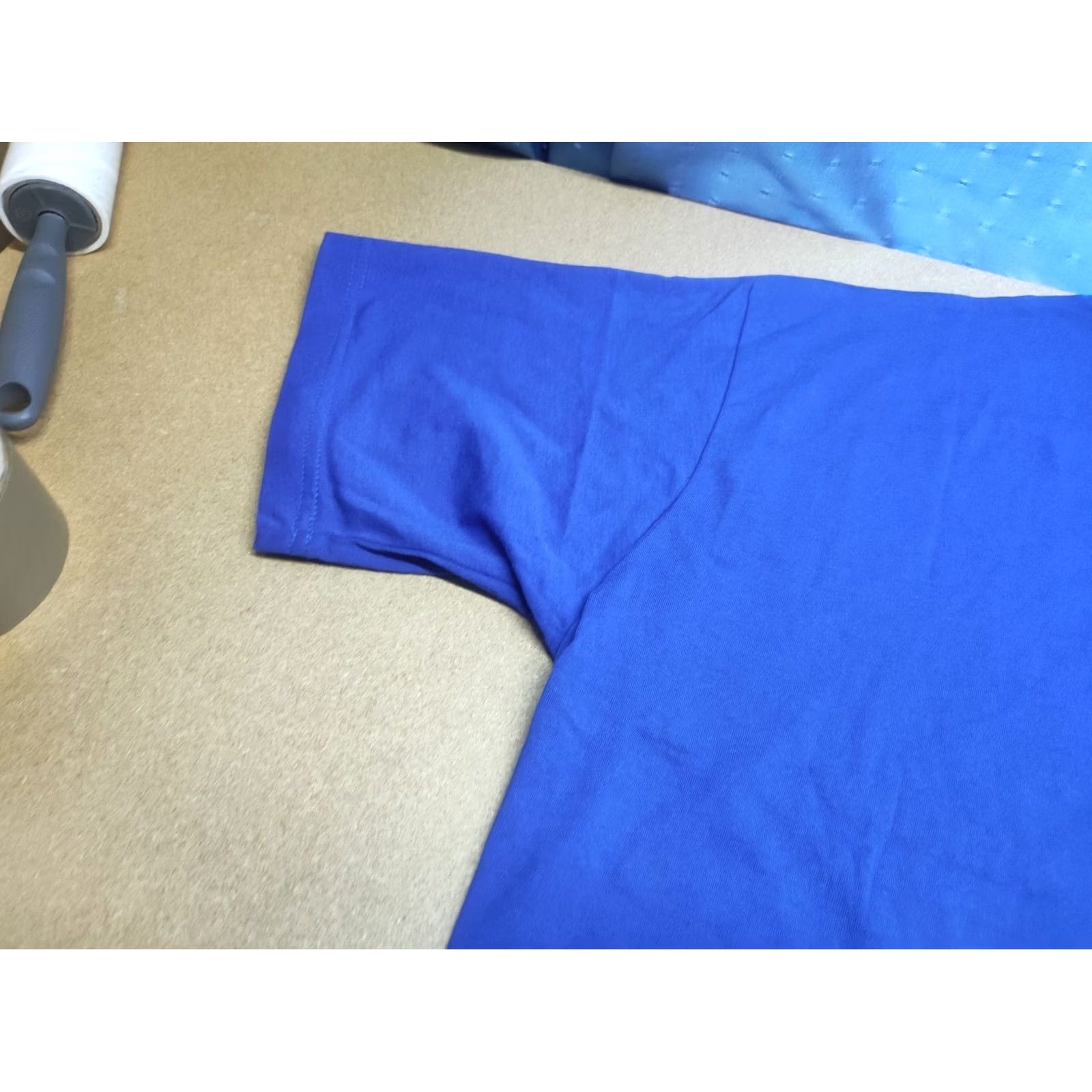 Moschino Moschino T-Shirt Mens Size L Blue Italy Flag Short Sleeve Canvas Cotton Size US L / EU 52-54 / 3 - 5 Thumbnail
