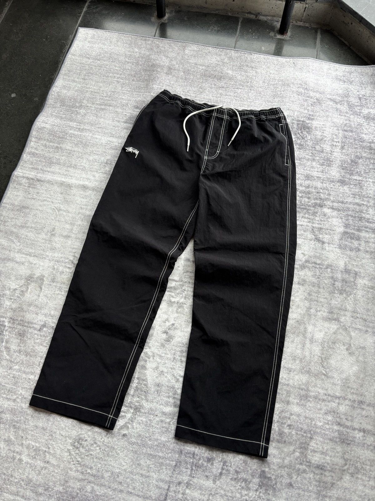 Stussy Stussy Folsom Nylon Track Pants Size US 32 / EU 48 - 2 Thumbnail