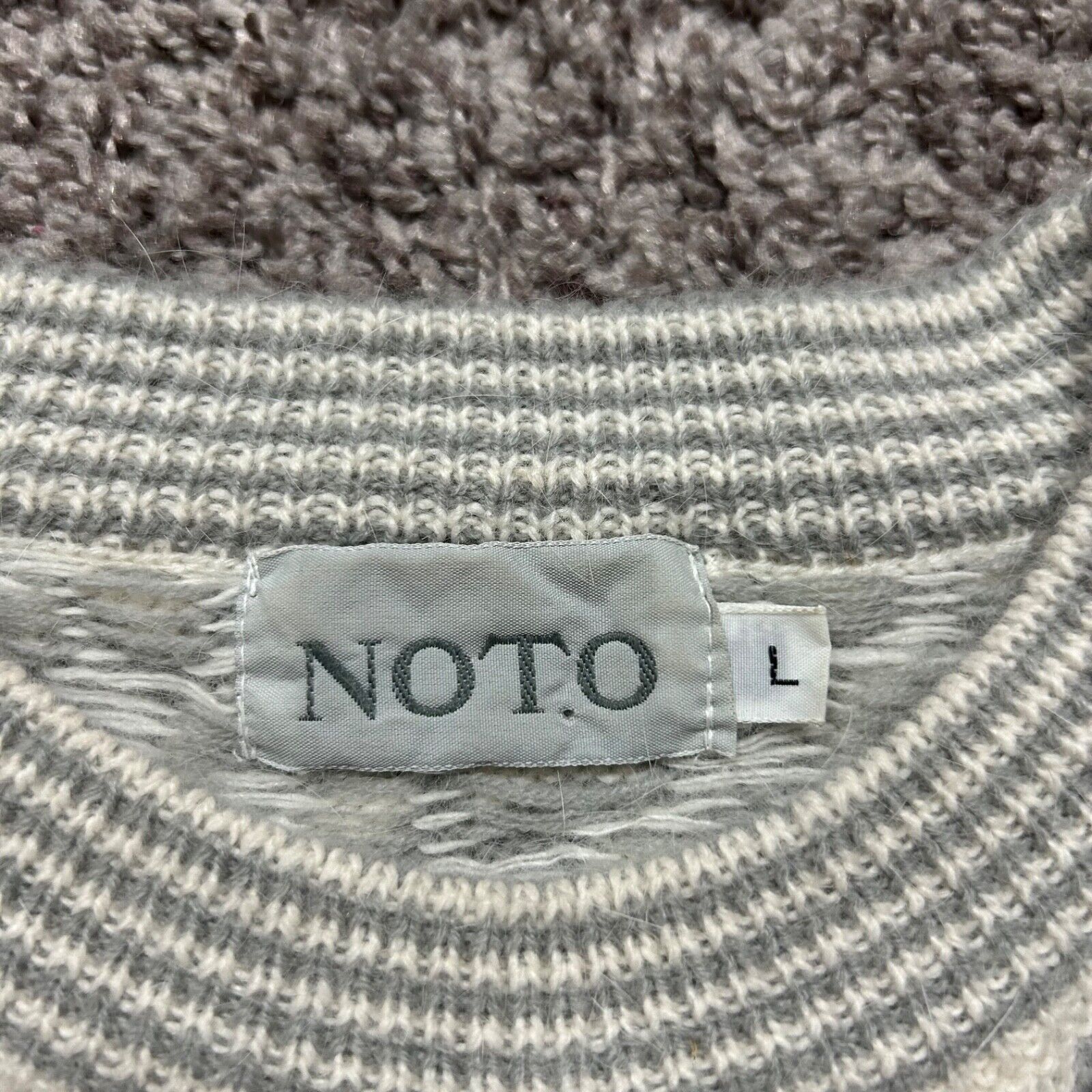 Vintage Vintage Angora Wool Sweater Crewneck Pullover y2k Size L / US 10 / IT 46 - 2 Thumbnail