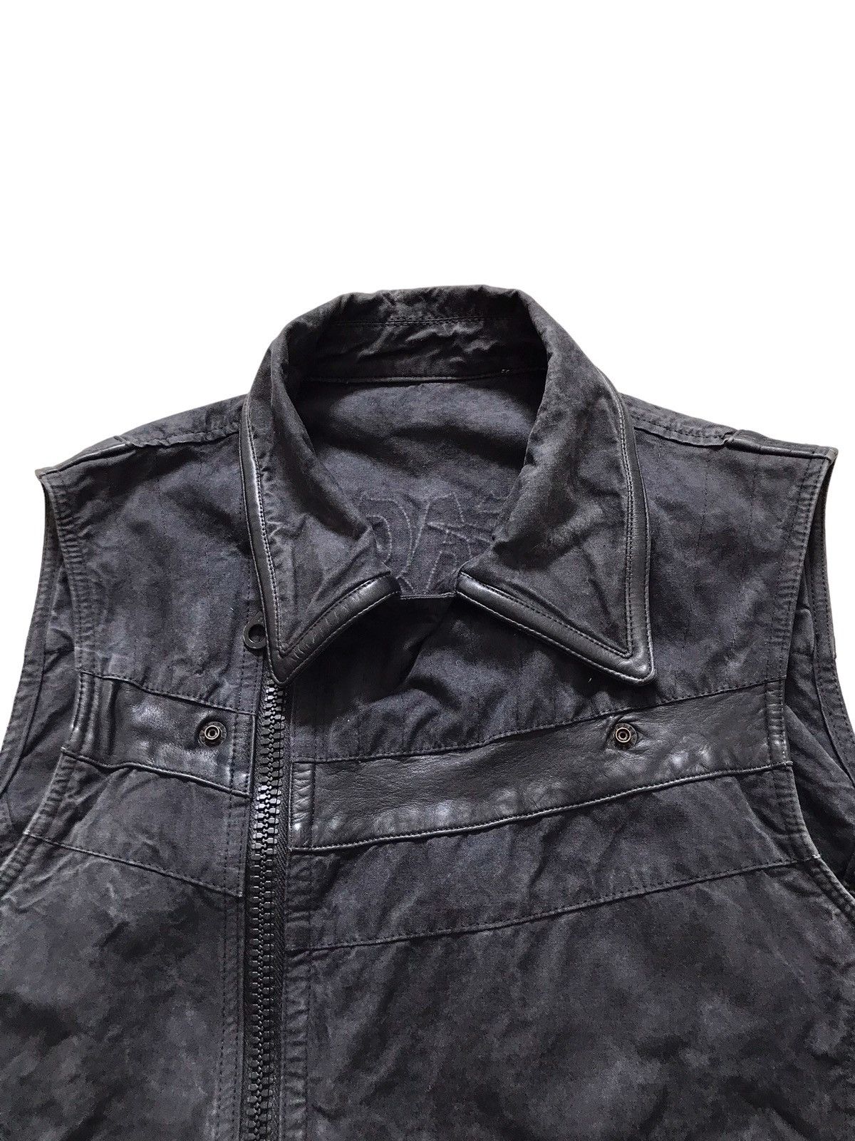 Roar ROAR Japan Peace Of Truth Faded Black With Leather Vest Size US S / EU 44-46 / 1 - 10 Thumbnail
