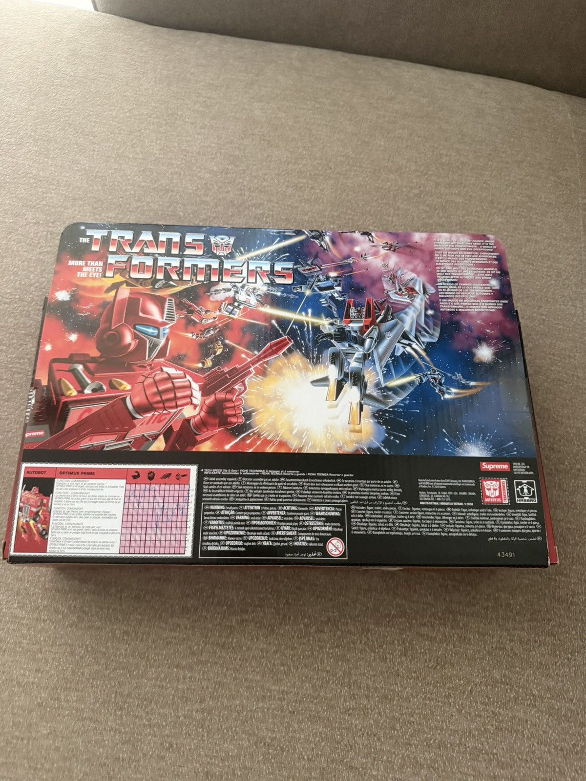 Supreme Supreme x Transformers New Size ONE SIZE - 2 Thumbnail