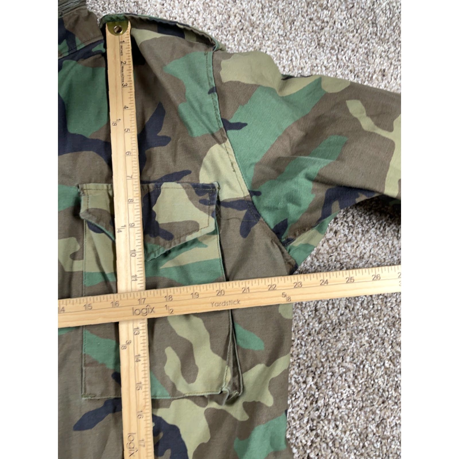 Vintage VINTAGE Alpha Military M-65 Cold Weather Jacket Men Medium Green Camouflage 90s Army Outdoor Retro Size US M / EU 48-50 / 2 - 6 Thumbnail